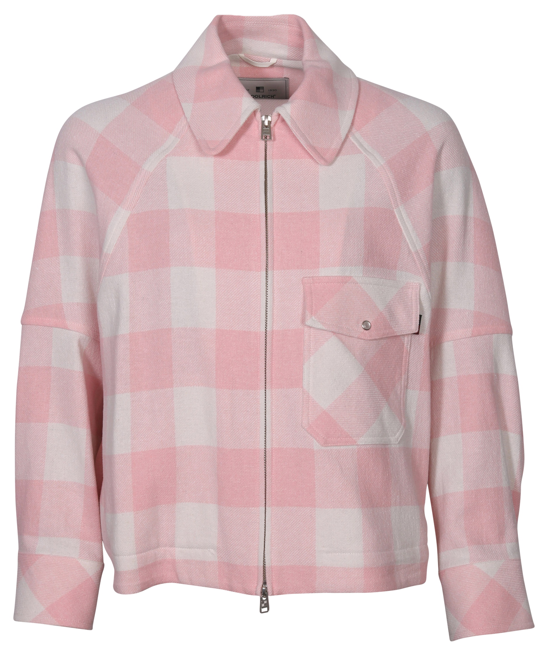 Woolrich Overshirt Timber Light Pink Check