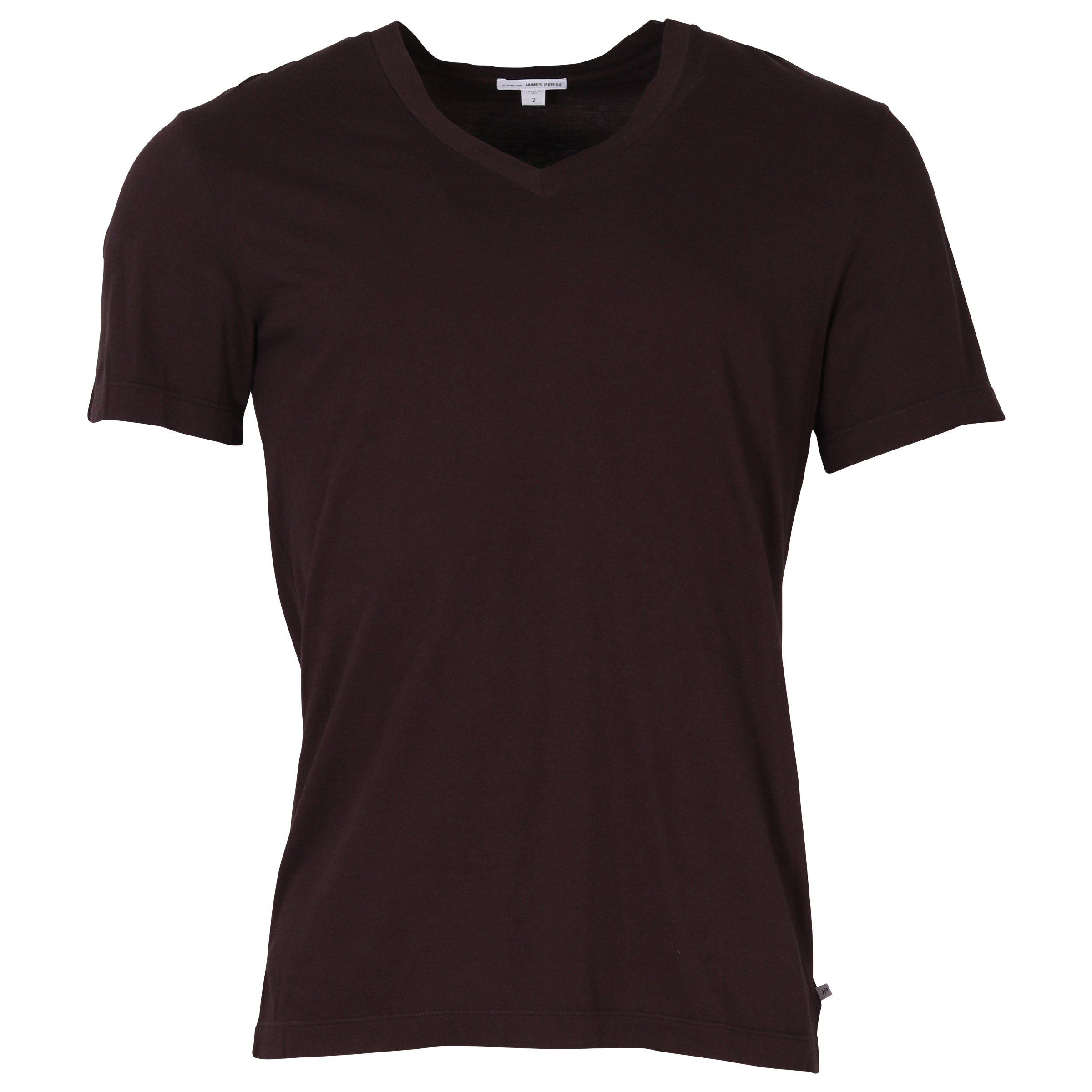 JAMES PERSE V NECK SHIRT PLUM