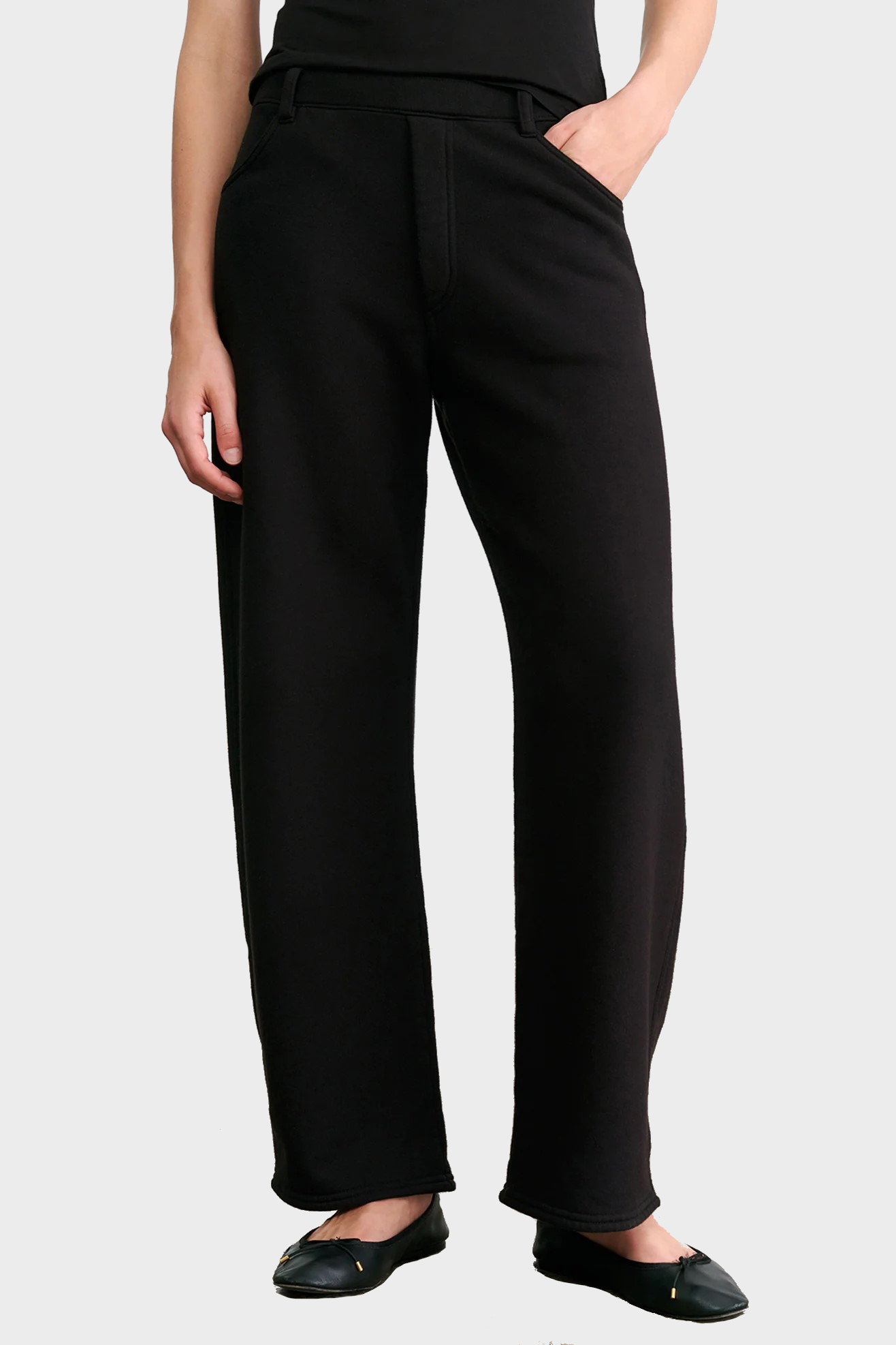 NILI LOTAN Tribeca Sweatpant in Black