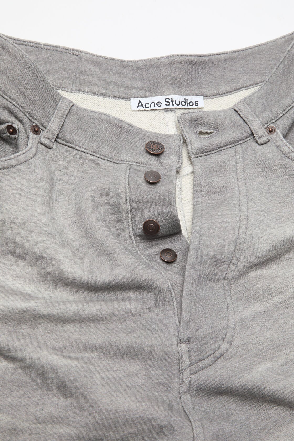 ACNE STUDIOS Sweat Pant in Grey Melange ACNE STUDIOS Sweat Pant in Grey Melange