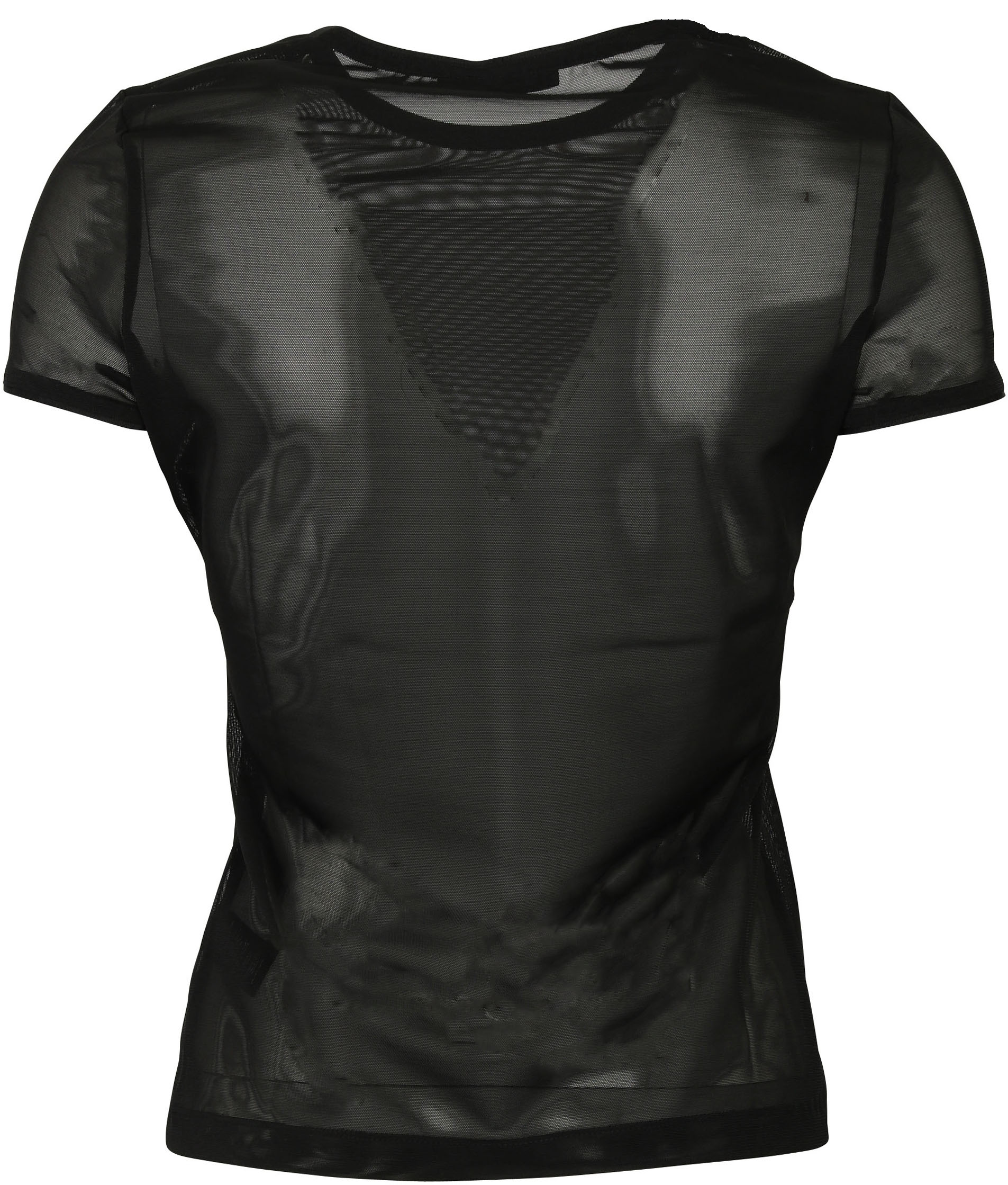 Helmut Lang Mesh Stretch T-Shirt Black