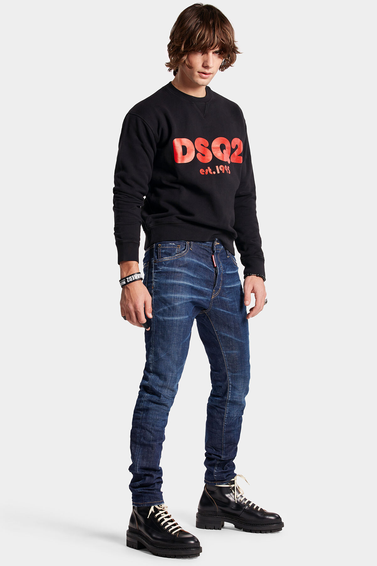 DSQUARED2 Jeans Cool Guy in Washed Dark Blue 52