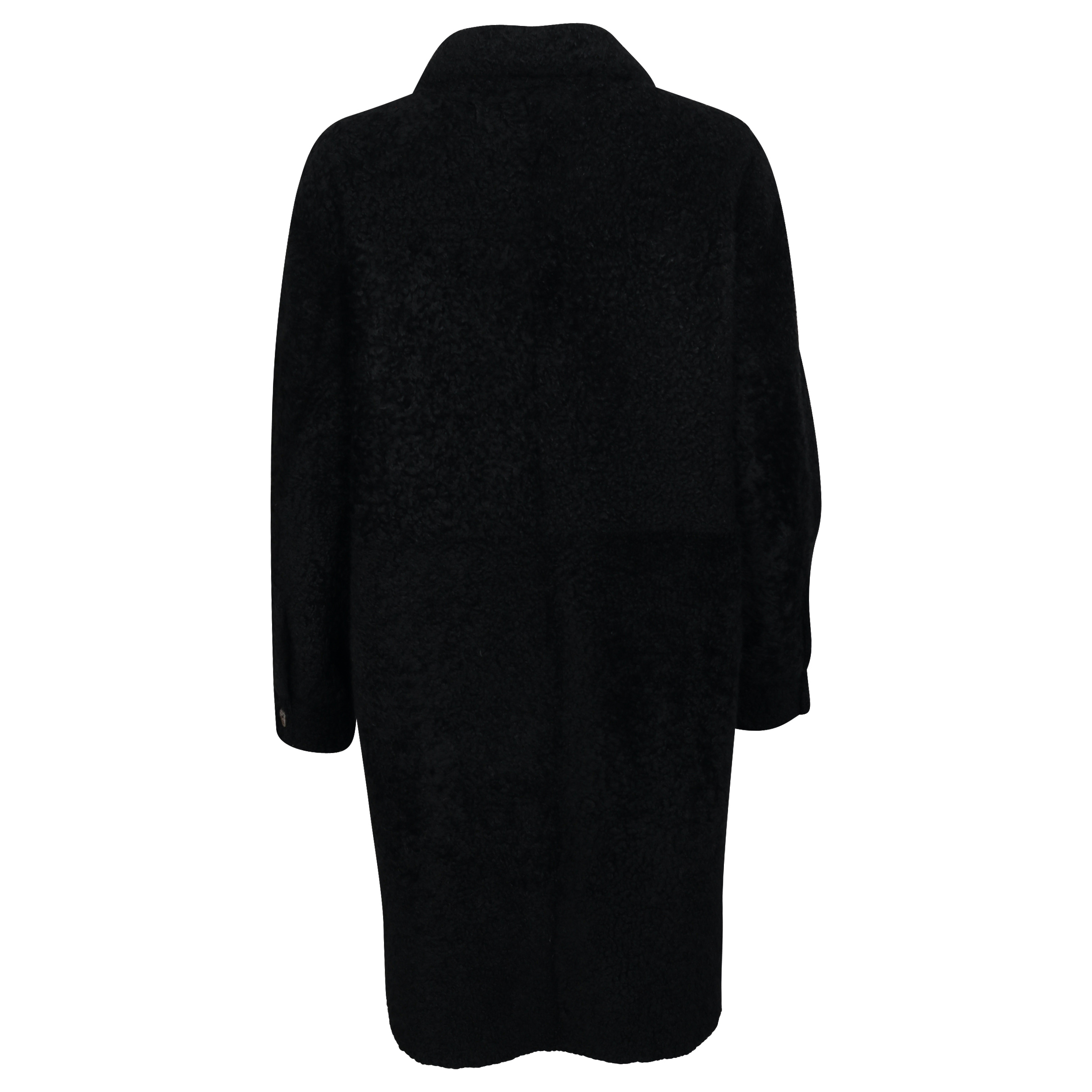 Giorgio Brato Reversible Lamb Leather Coat in Black