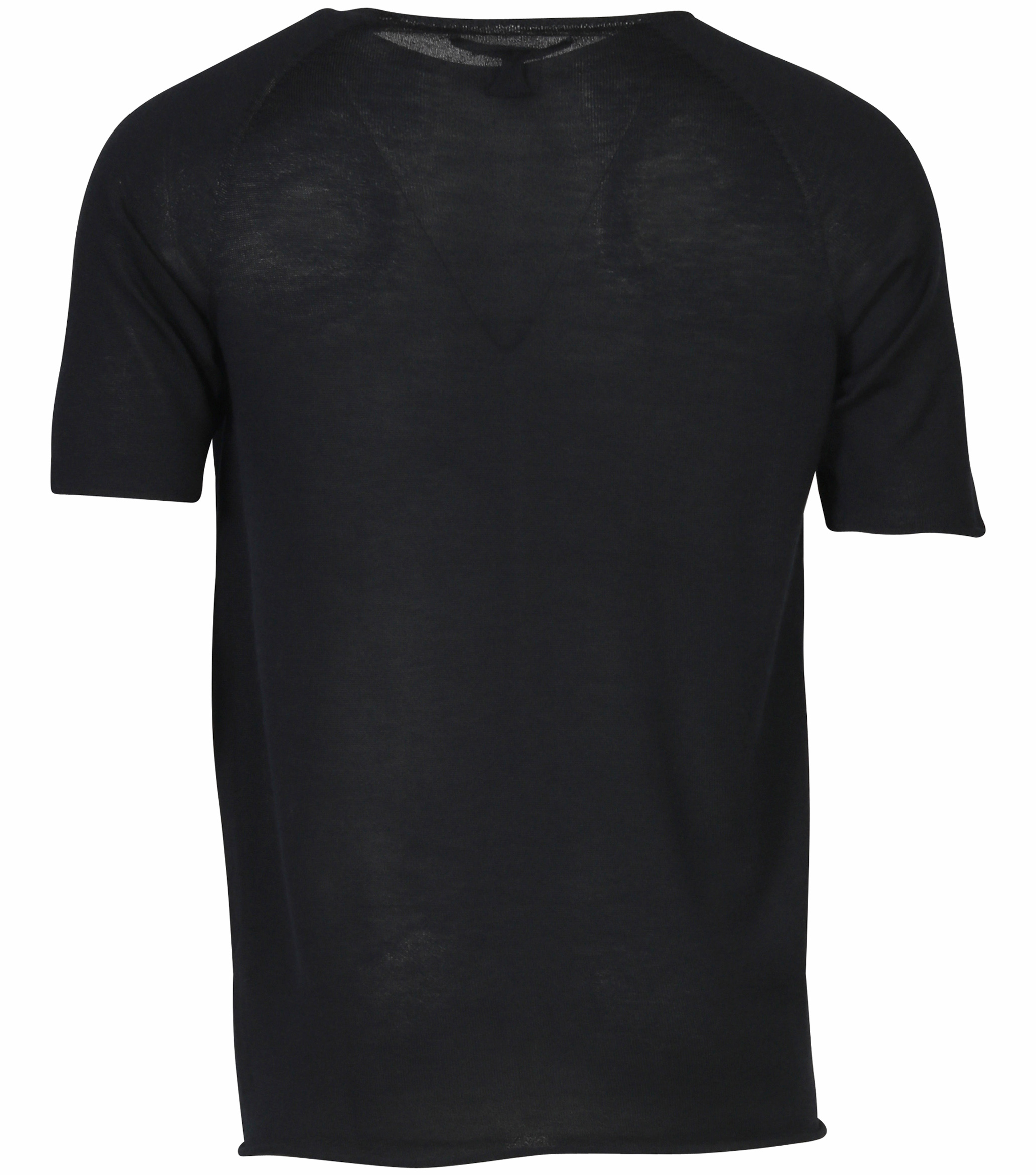 Hannes Roether Cashmere T-Shirt Navy