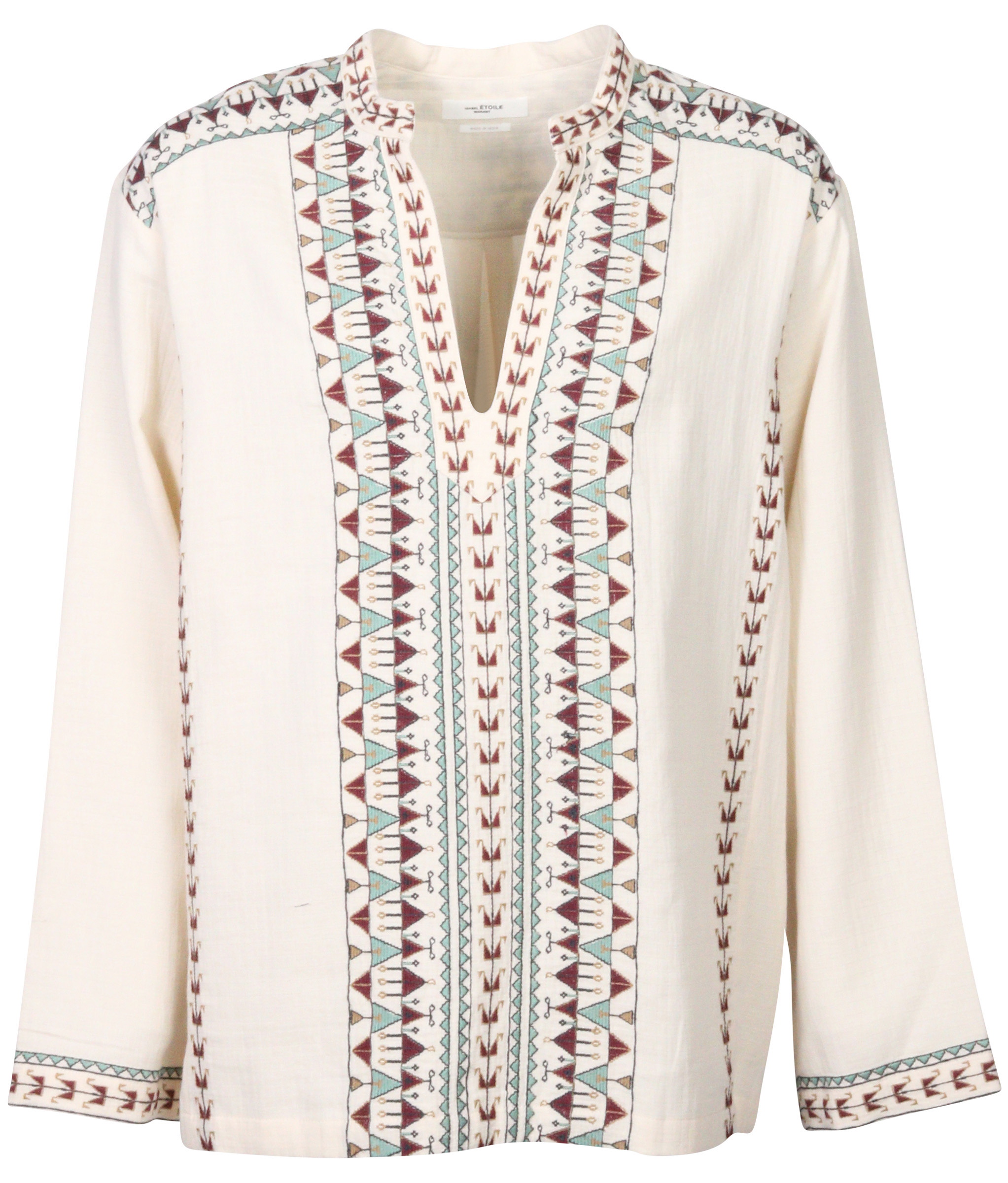 Isabel Marant Étoile Tunic Ikaria Ecru Stitched