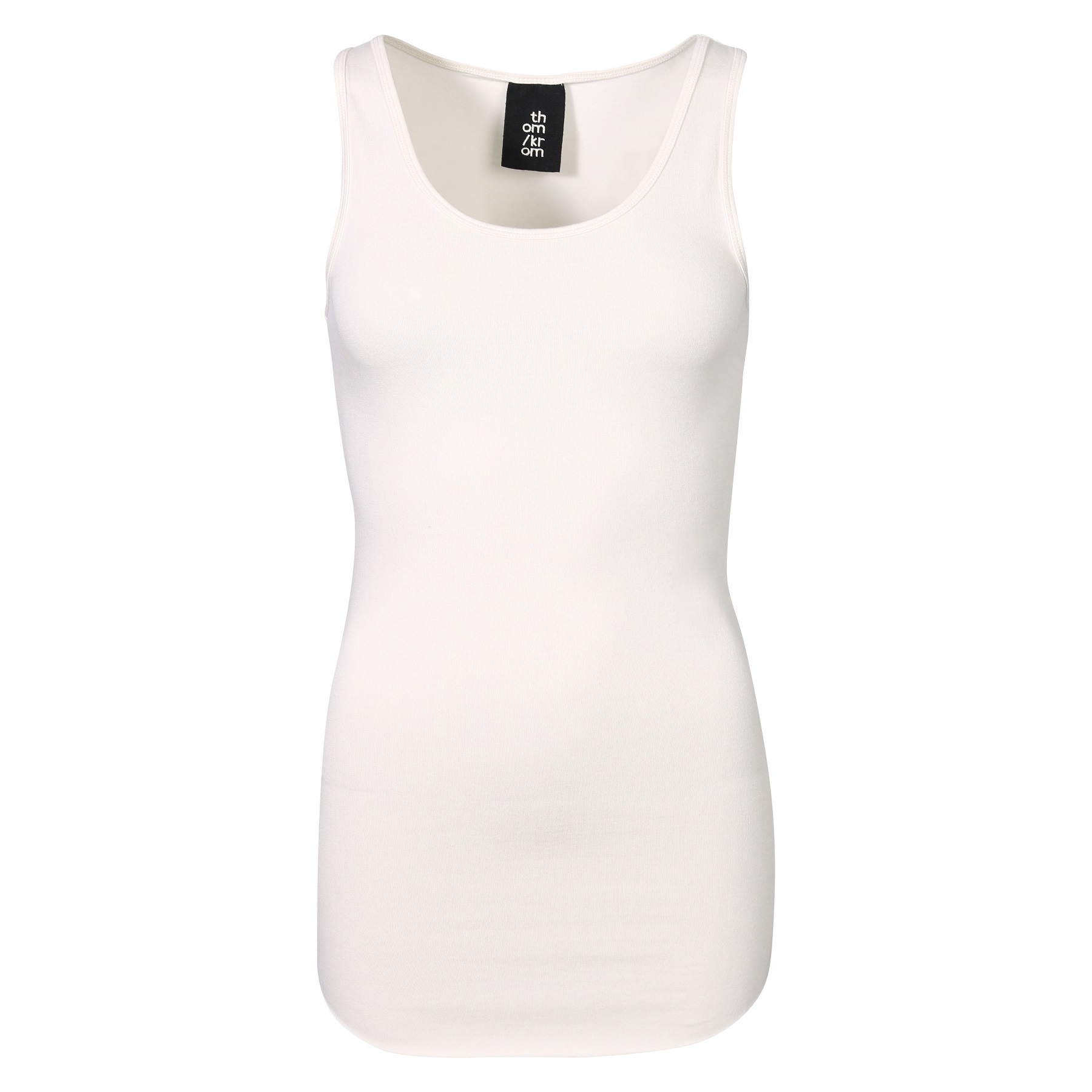 THOM KROM Tank Top in Bone XS