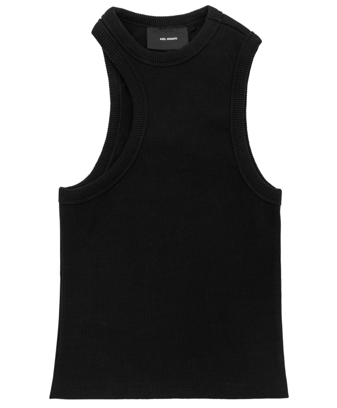 AXEL ARIGATO Script A Scoop Tank Top in Black