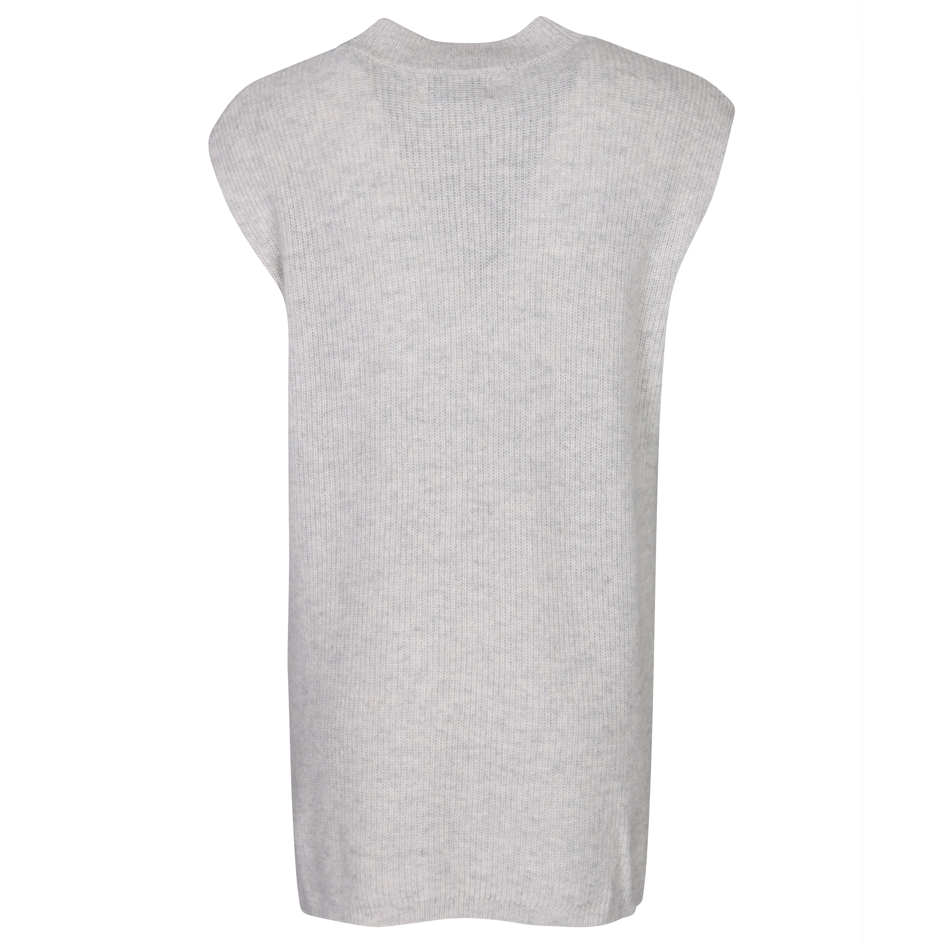 Flona Cashmere Pullunder in Light Grey M