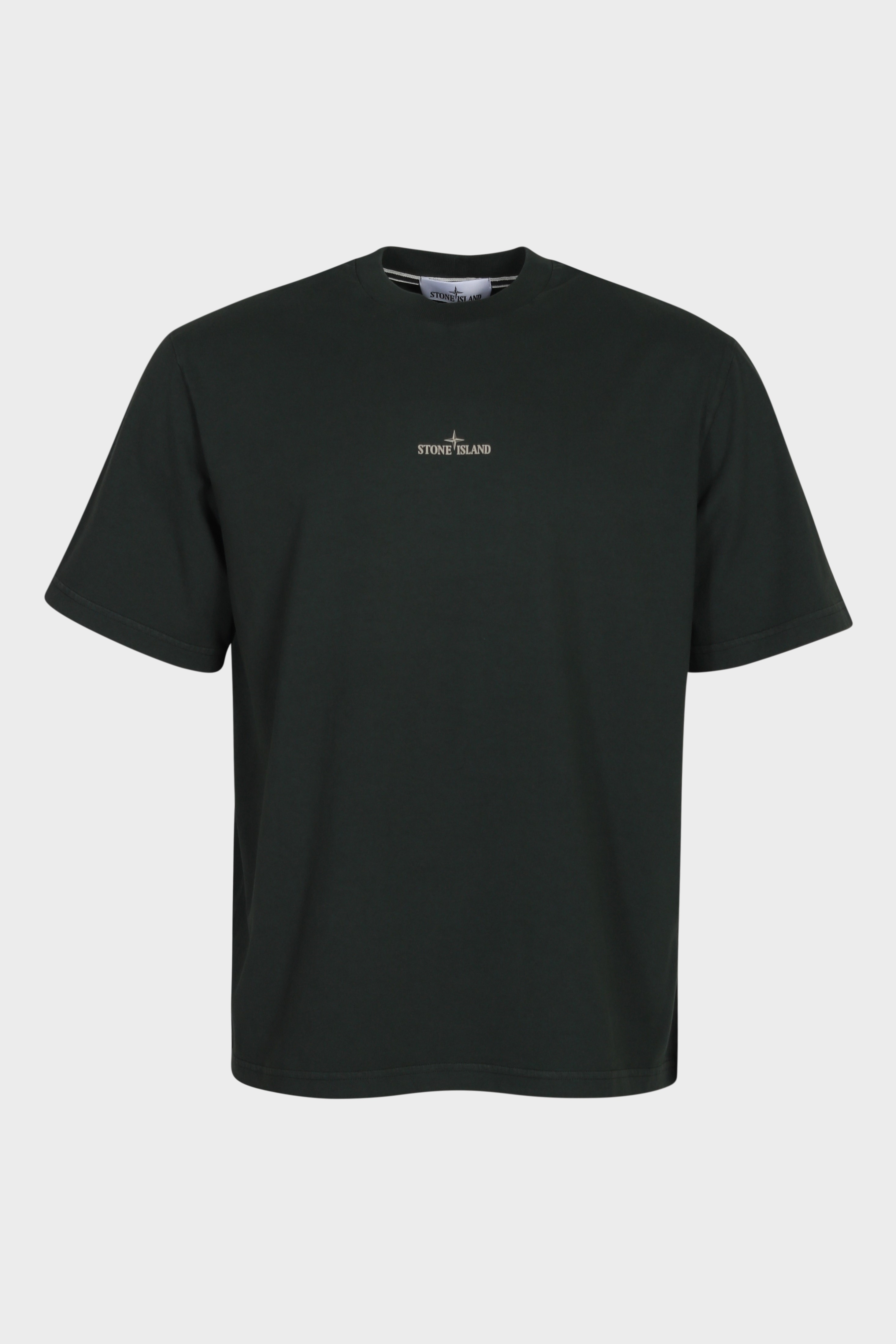 STONE ISLAND Printed T-Shirt in Dark Green
