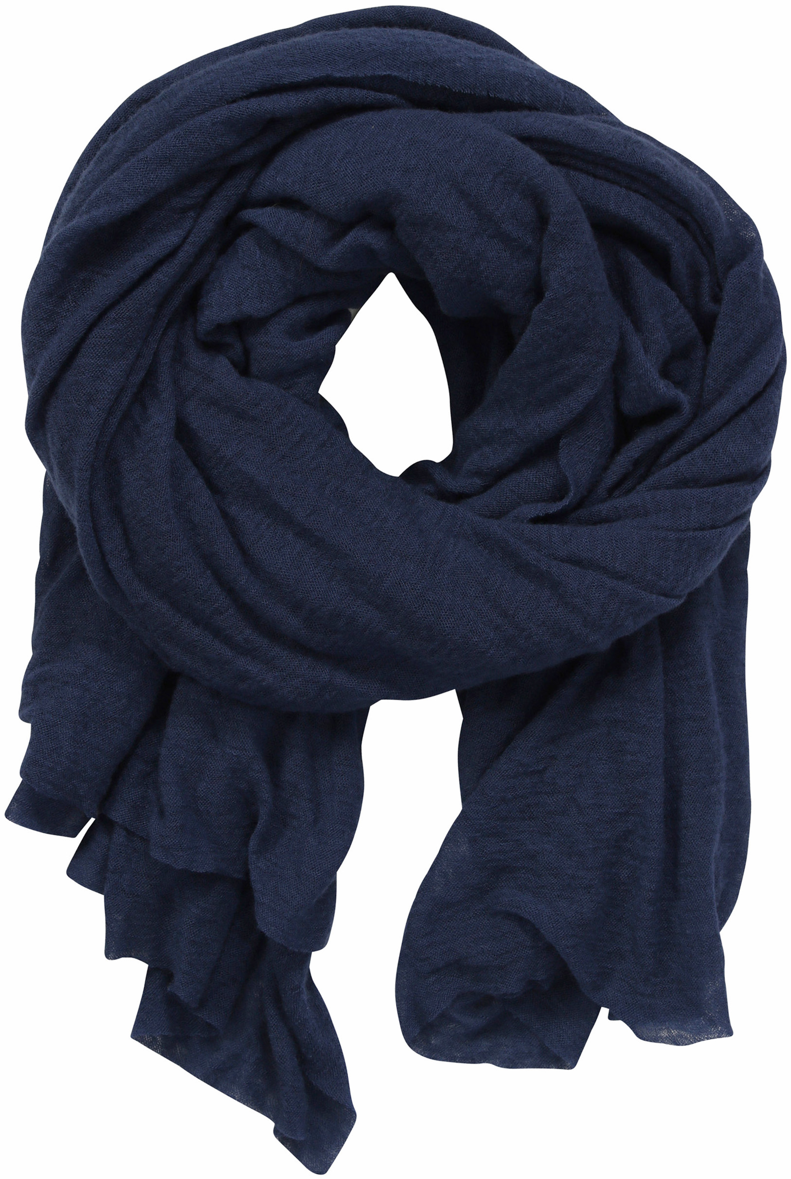 PIN1876 Cashmere Scarf Mid Blue