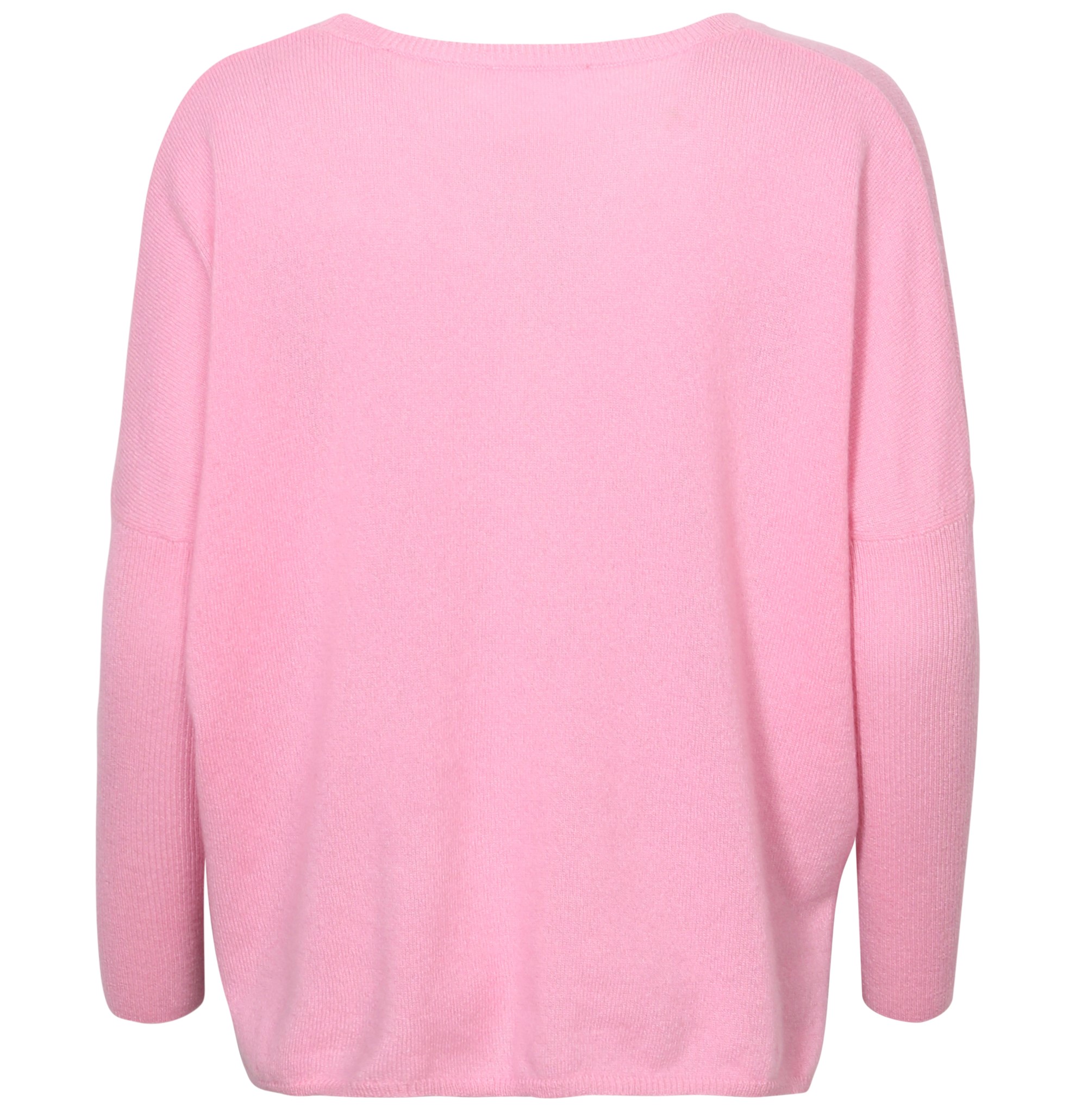ABSOLUT CASHMERE Poncho Sweater Astrid in Light Pink S