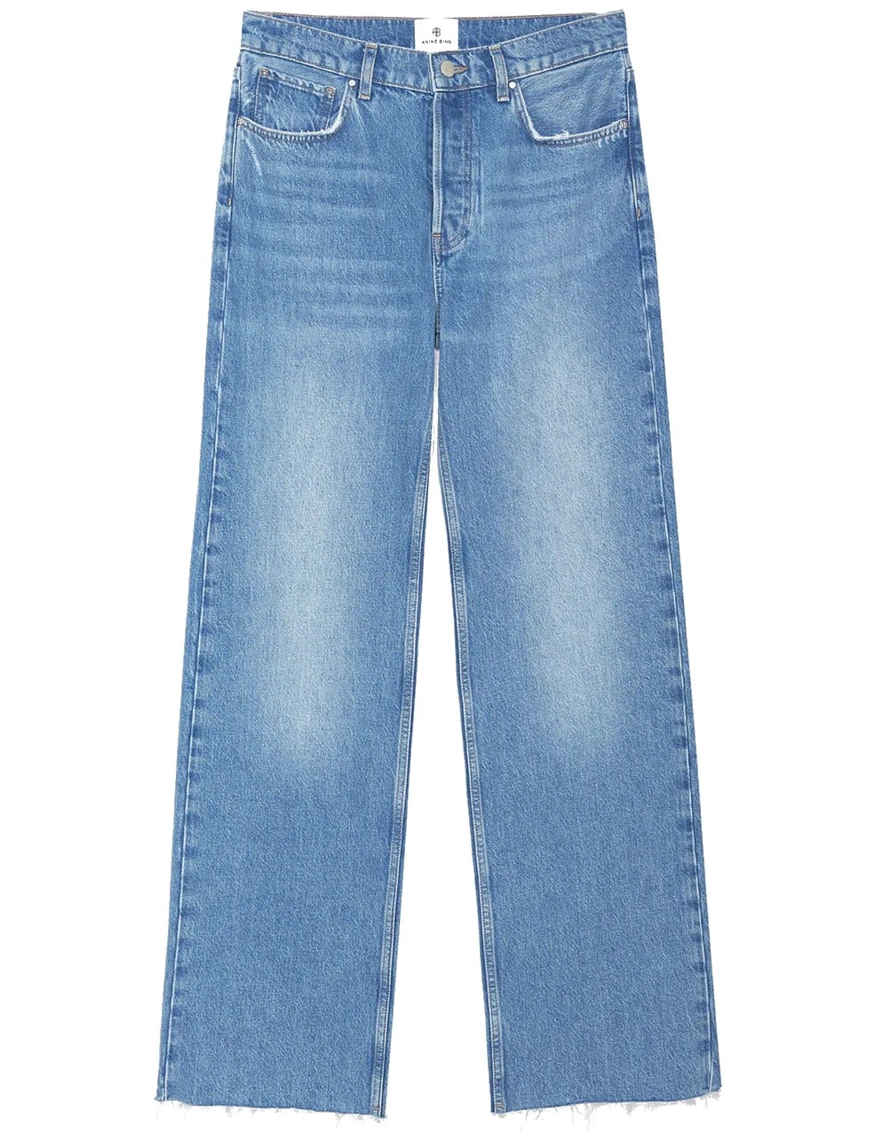 ANINE BING Hugh Jeans in Panama Blue