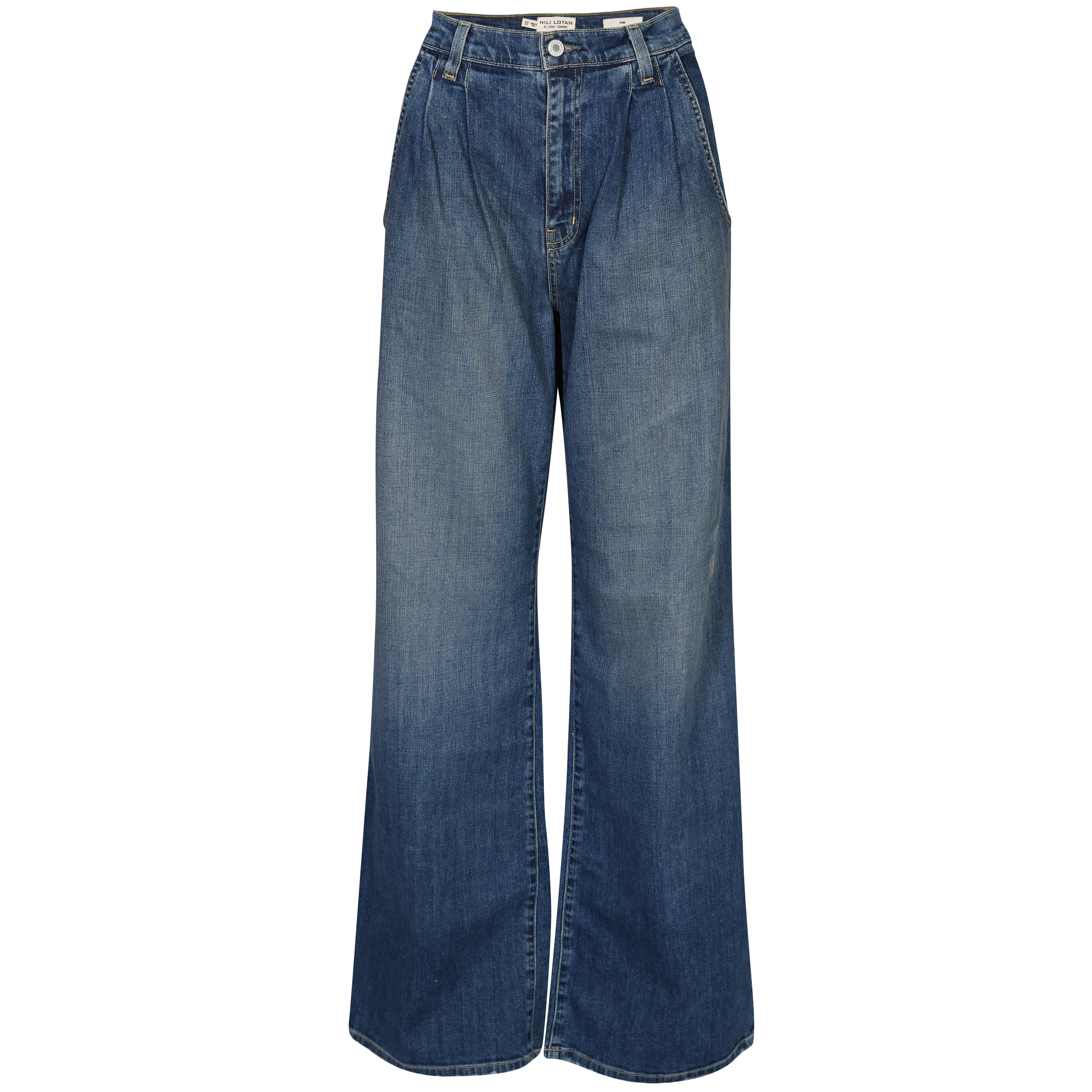 Nili Lotan Flora Jeans in Classic Washed