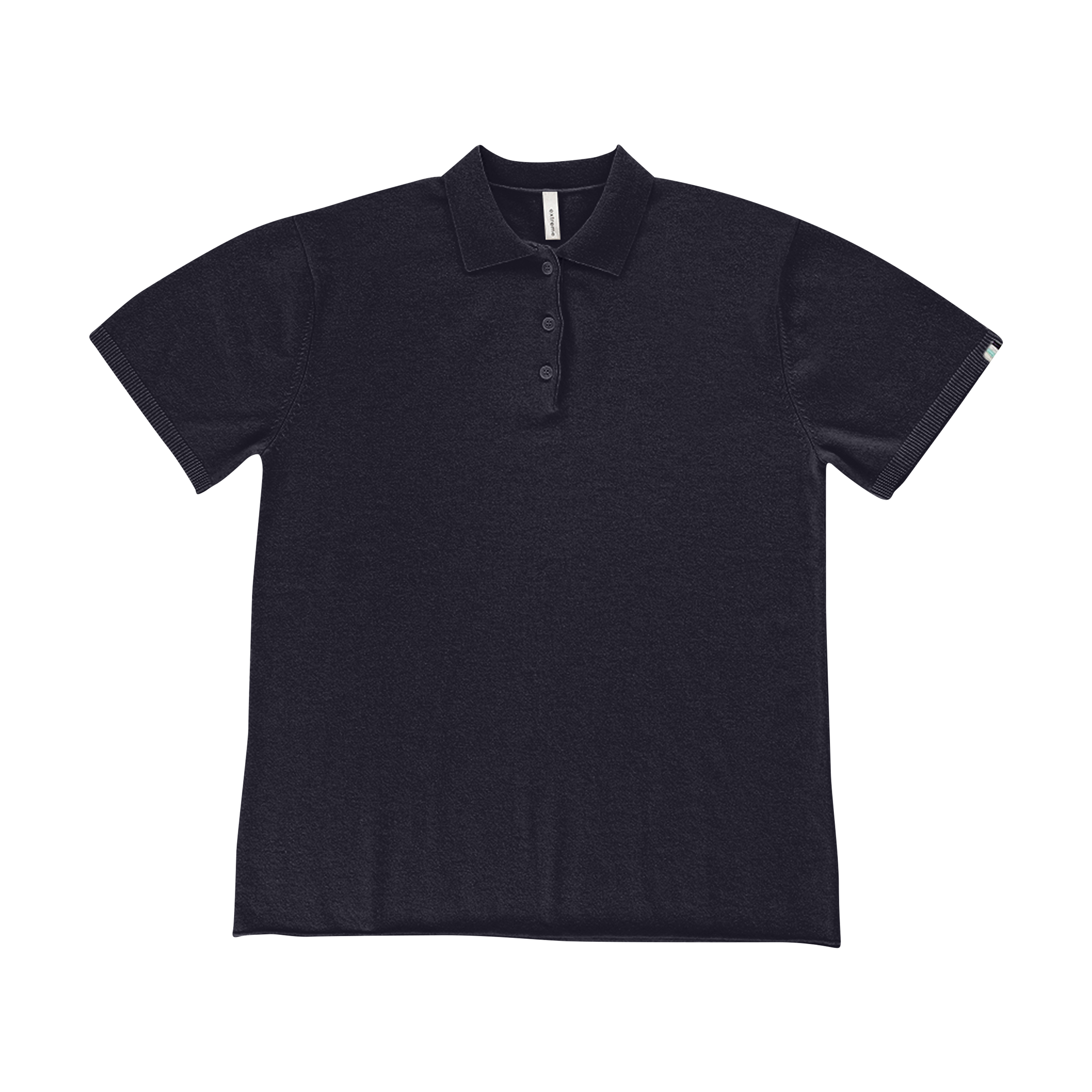 Extreme Cashmere Polo Shirt N°126 Lezard in Navy