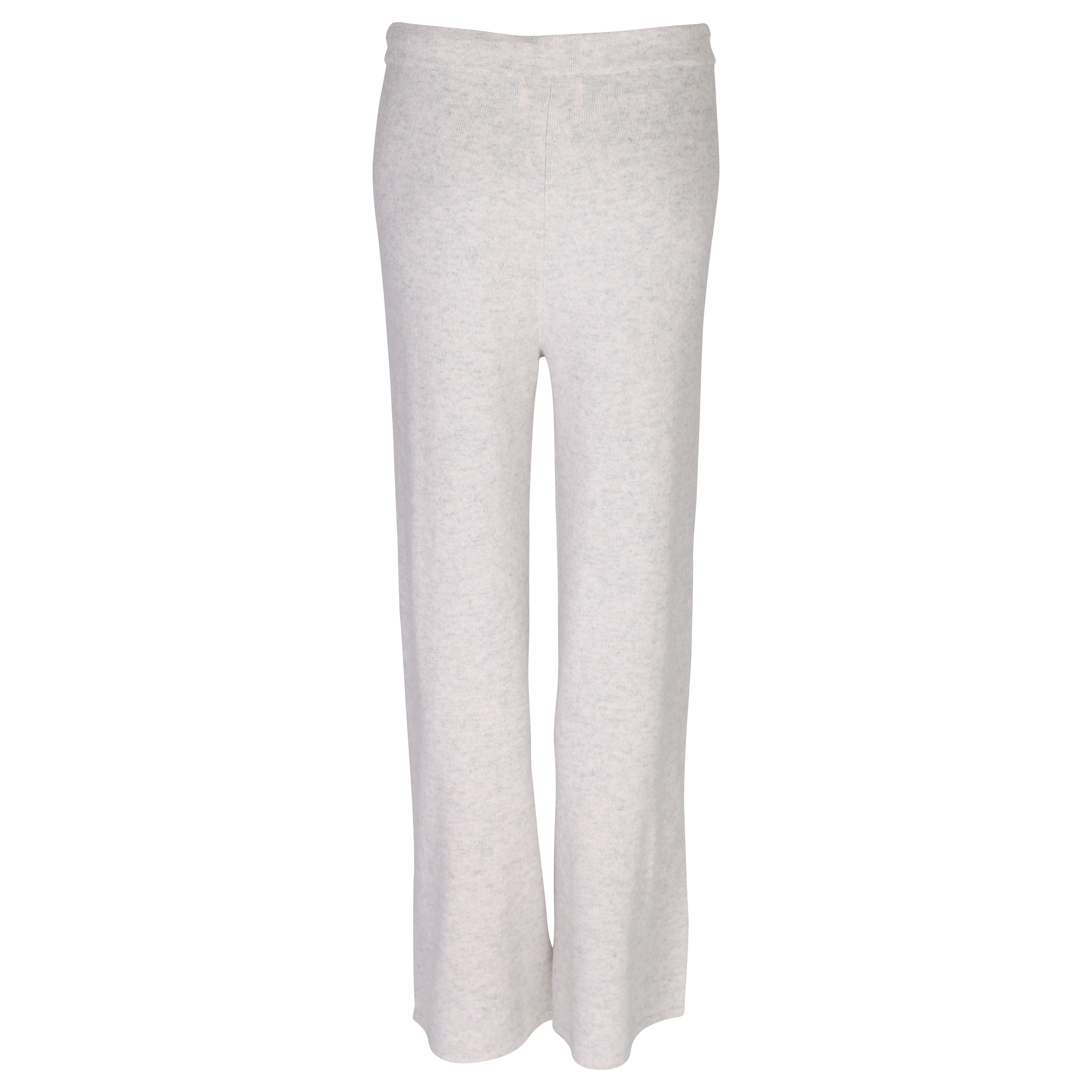 Flona Cashmere Pants in Light Grey