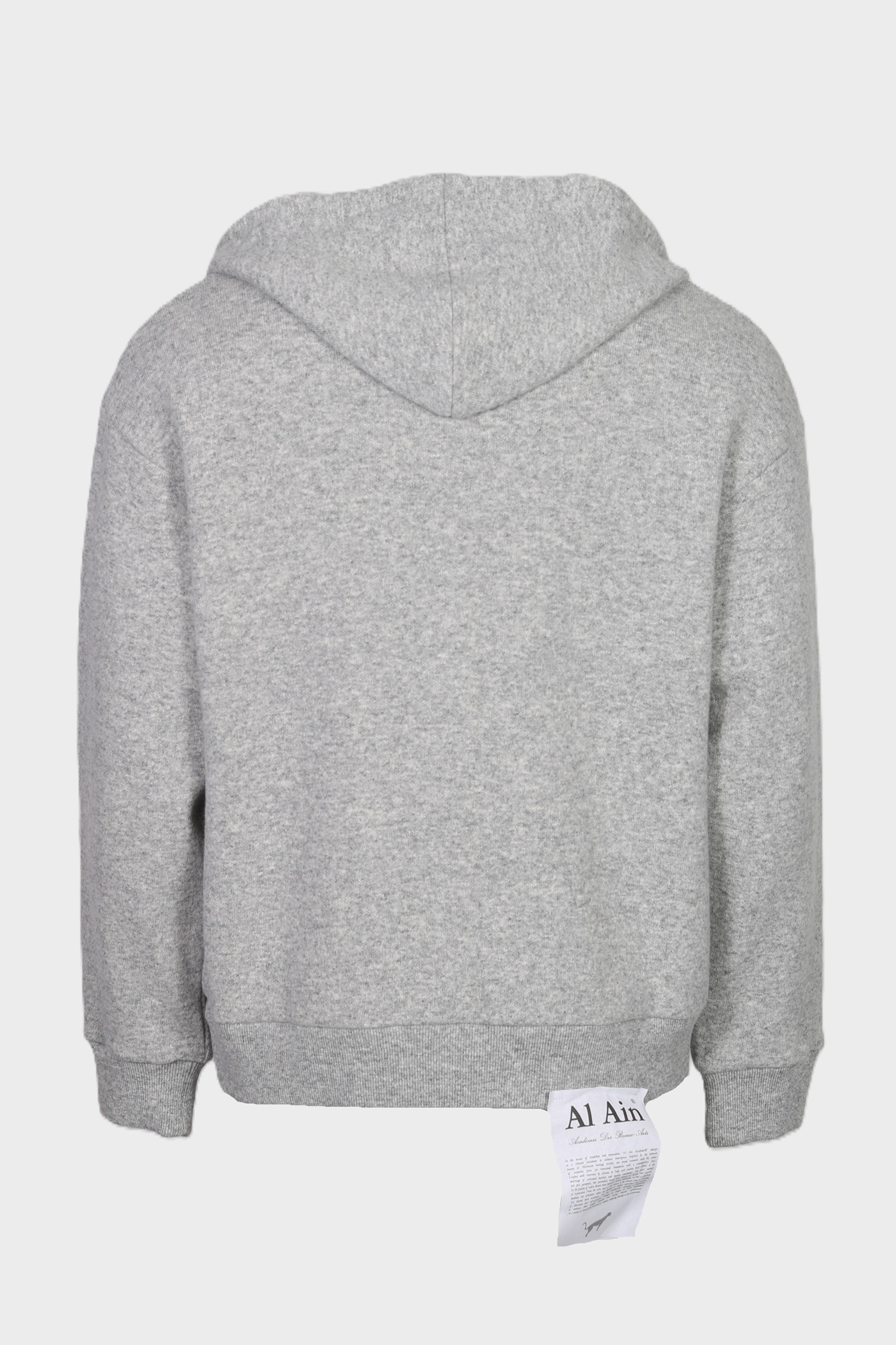 AL AIN Essentiel Zip Hoodie in Grey