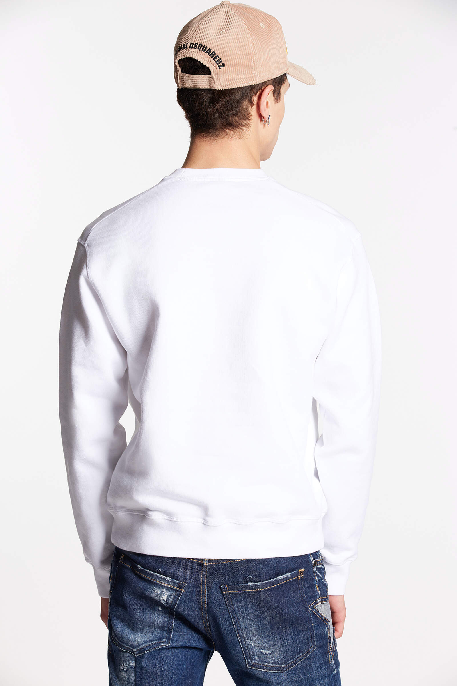 DSQUARED2 Cool Fit Sweatshirt in White