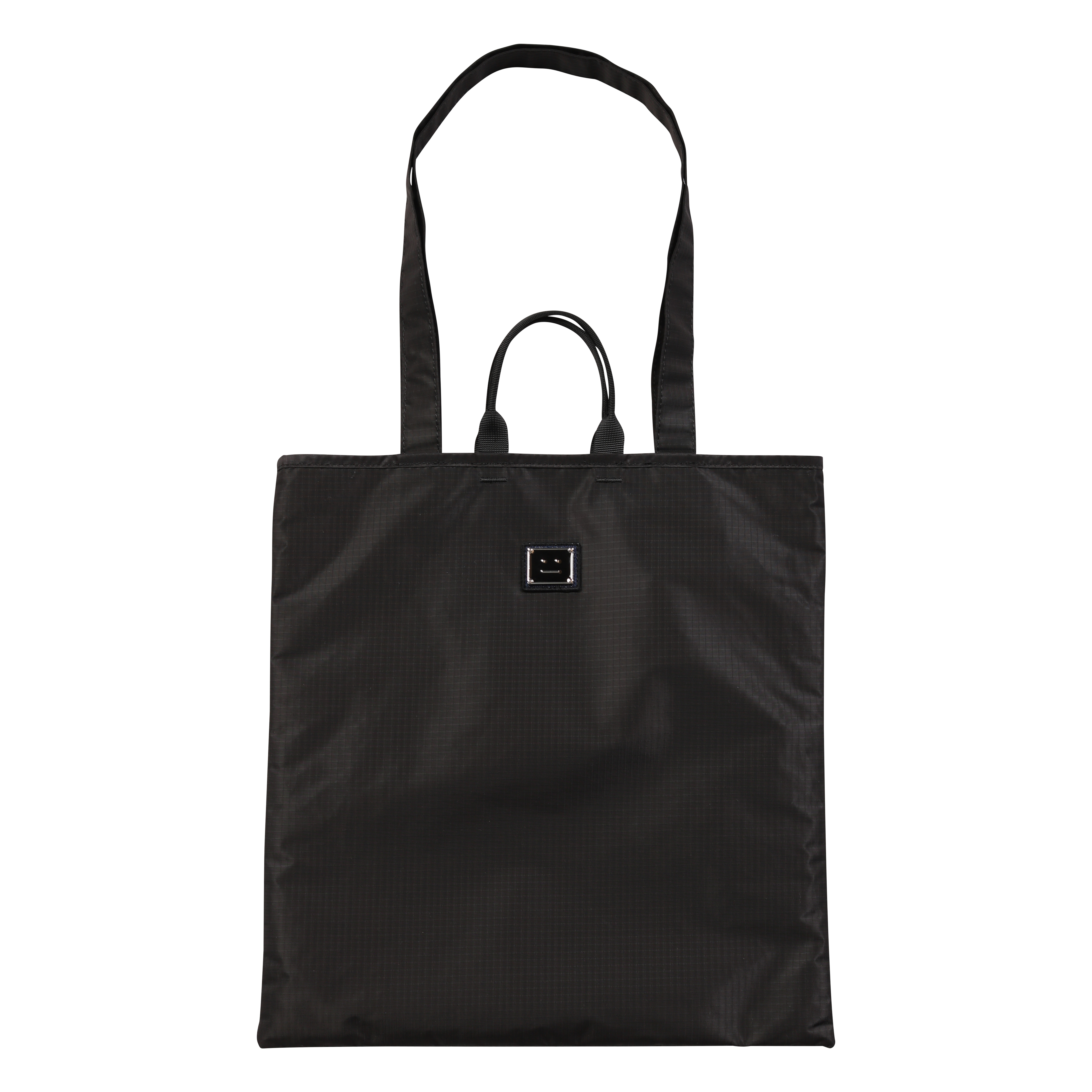 Acne Studios Face Tote Bag in Black
