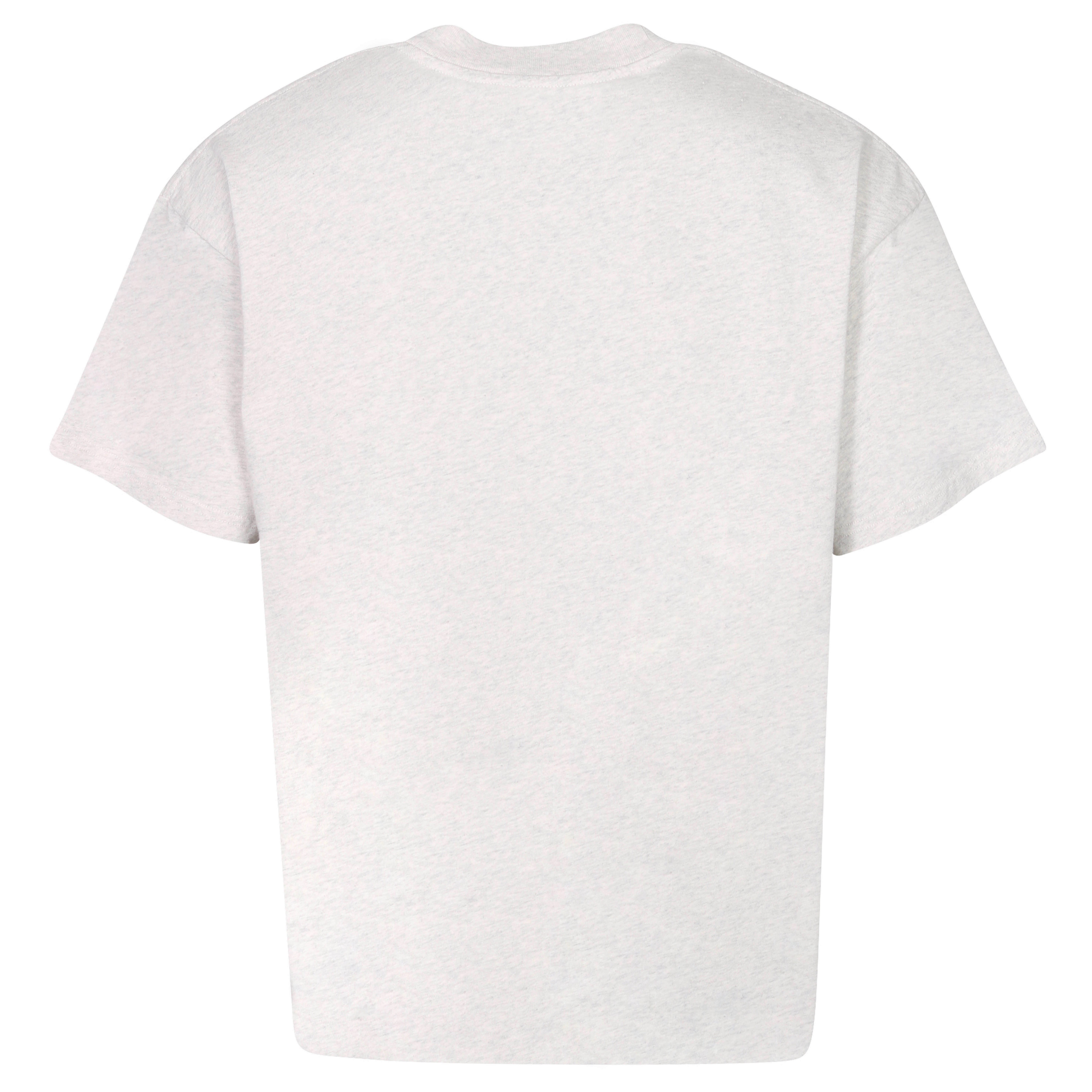 Represent Blank T-Shirt in Cream Marl