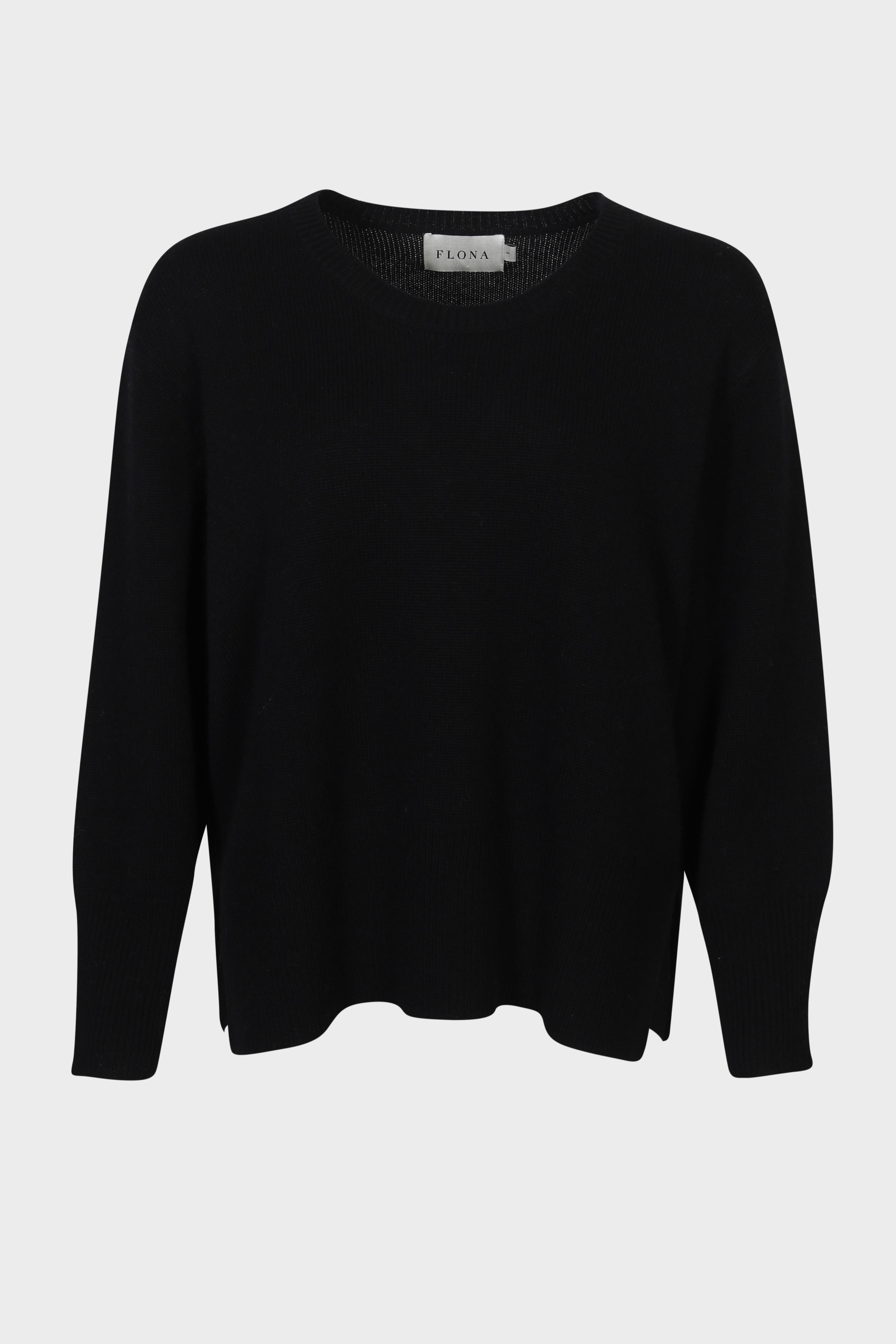 FLONA Cashmere Sweater in Black M