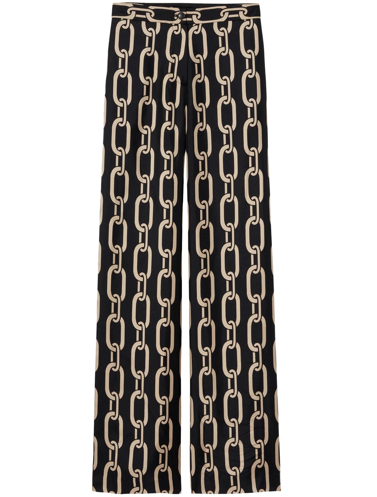 NILI LOTAN Germain Silk Pant Big Chain S - US2