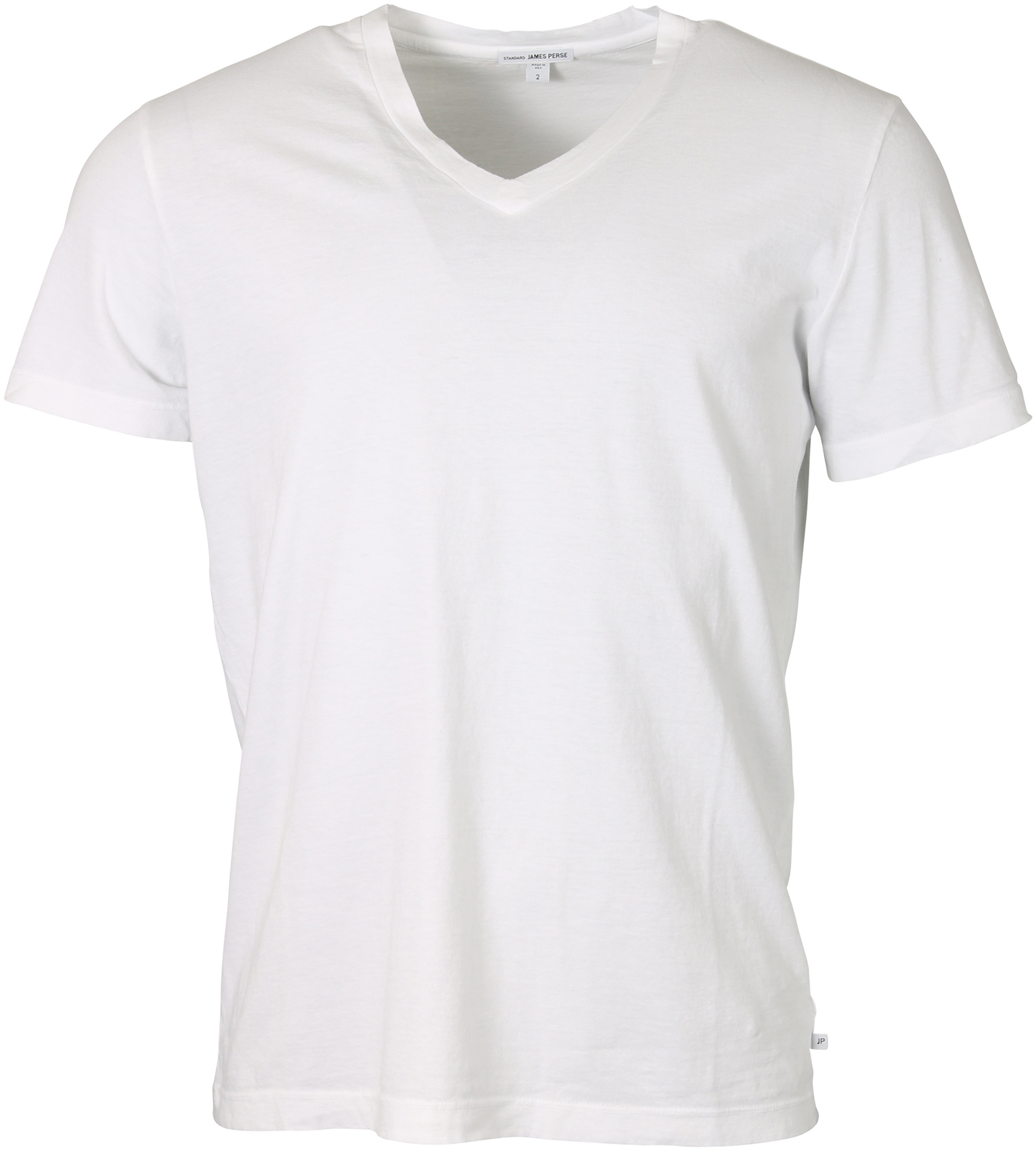 JAMES PERSE V-Neck T-Shirt in White XS/0