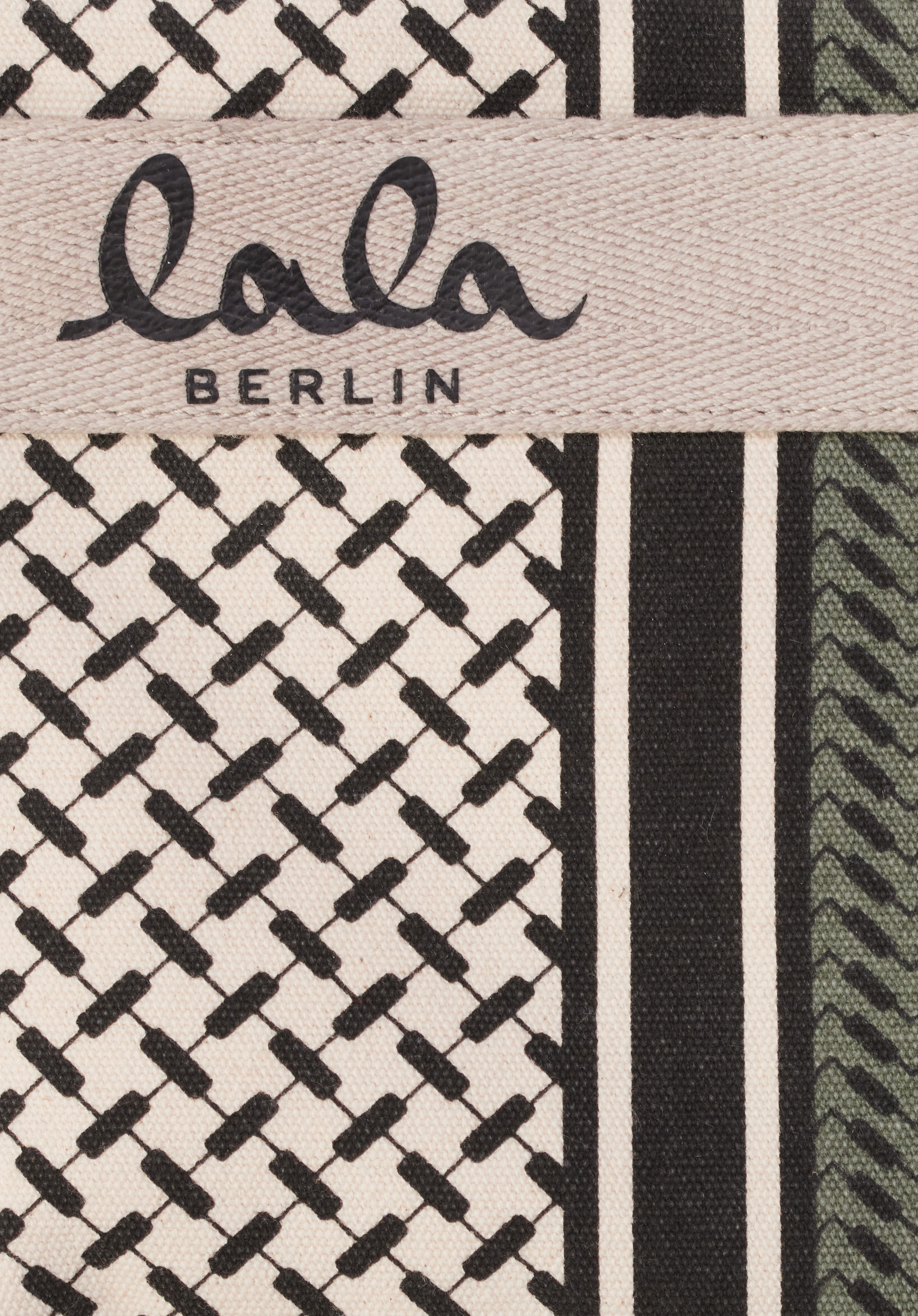 Lala Berlin Cleo Crossbody Bag Olive Matcha