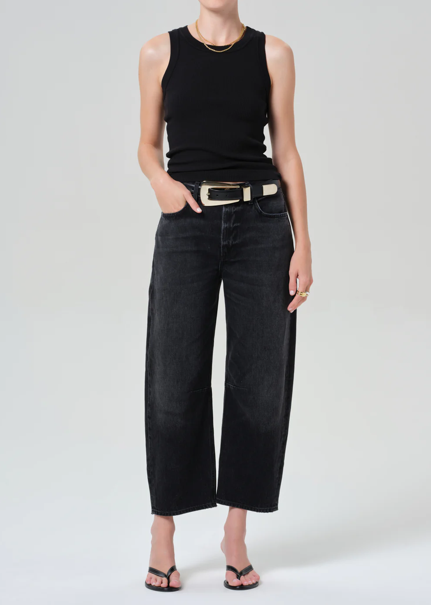 CITIZENS OF HUMANITY Isabel Tank Top in Black L