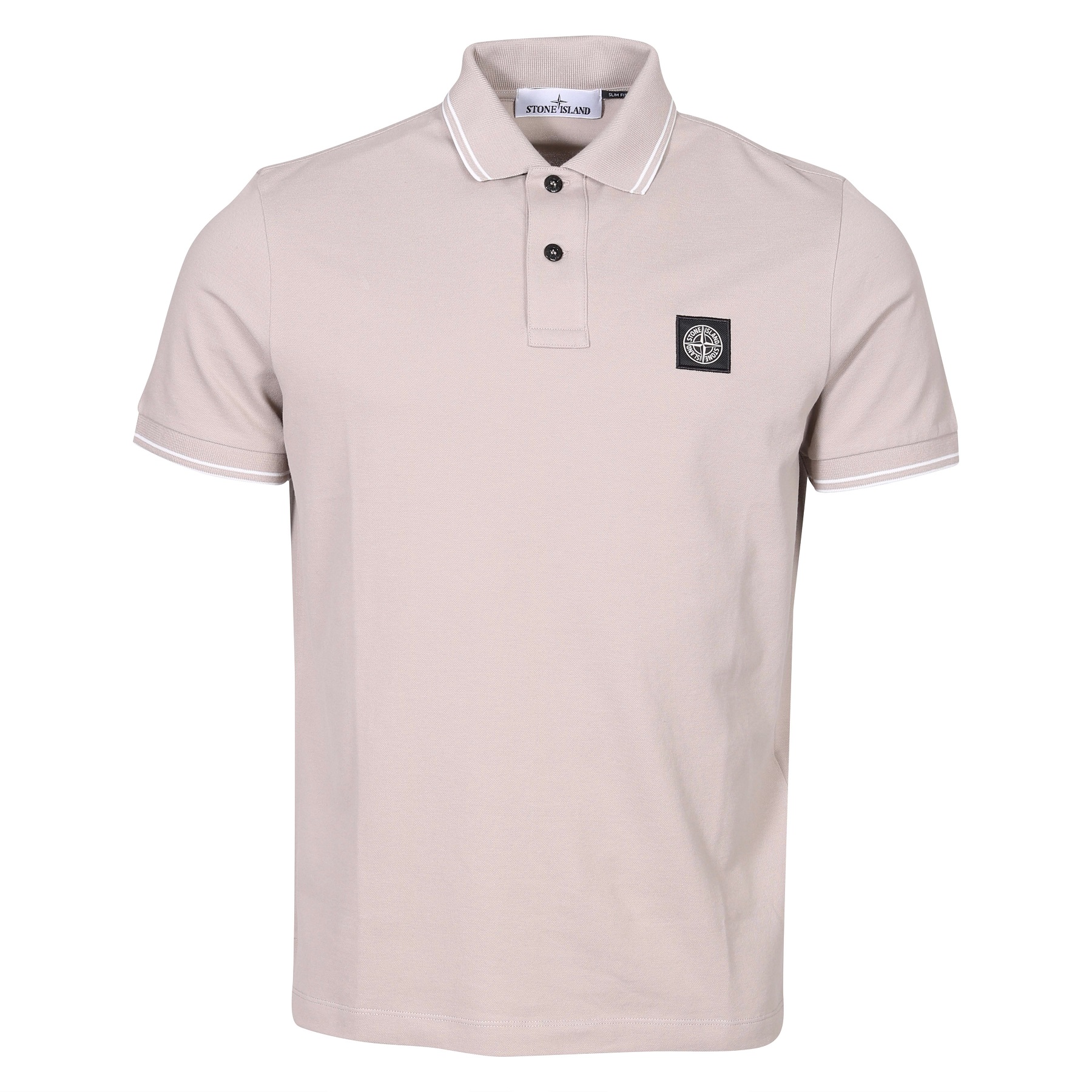 Stone Island Slim Fit Polo Shirt in Dove Grey