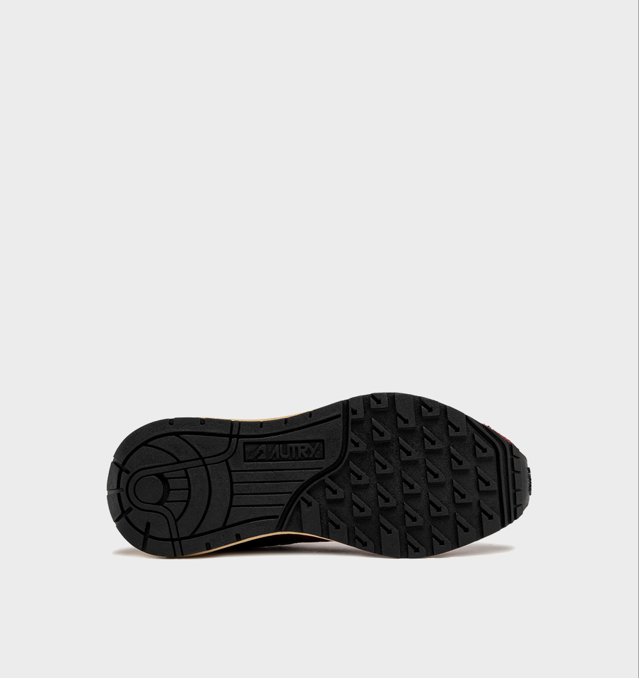 AUTRY ACTION SHOES Reelwind Low Sneaker Suede/Mesh/Bordeaux