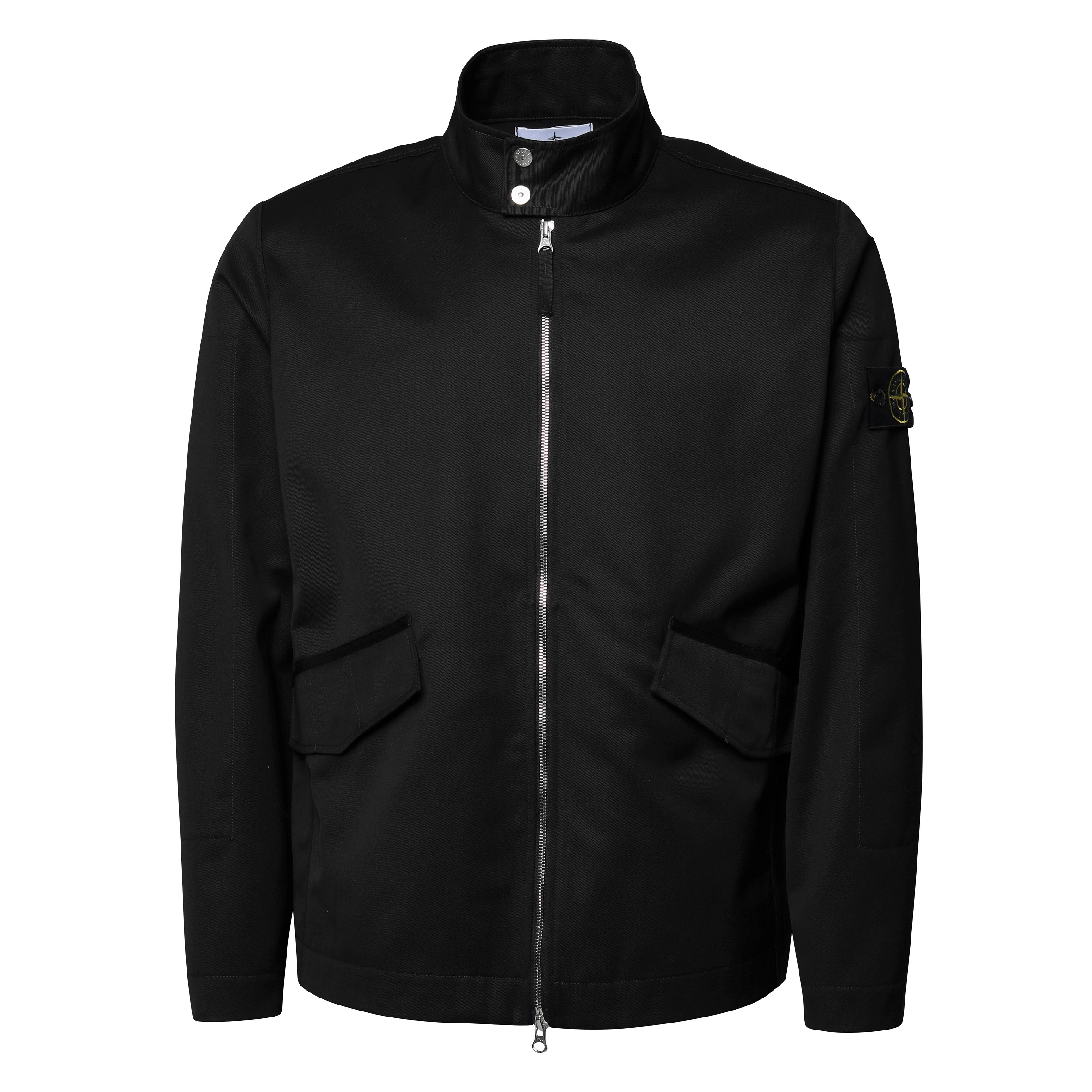 Stone Island Workwear R Gabardine Jacket in Black XL