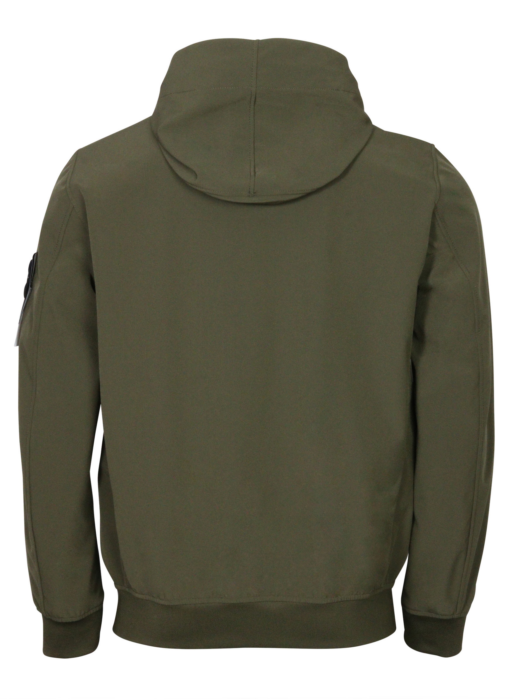 Stone Island Hooded Light Soft Shell Jacket Olive