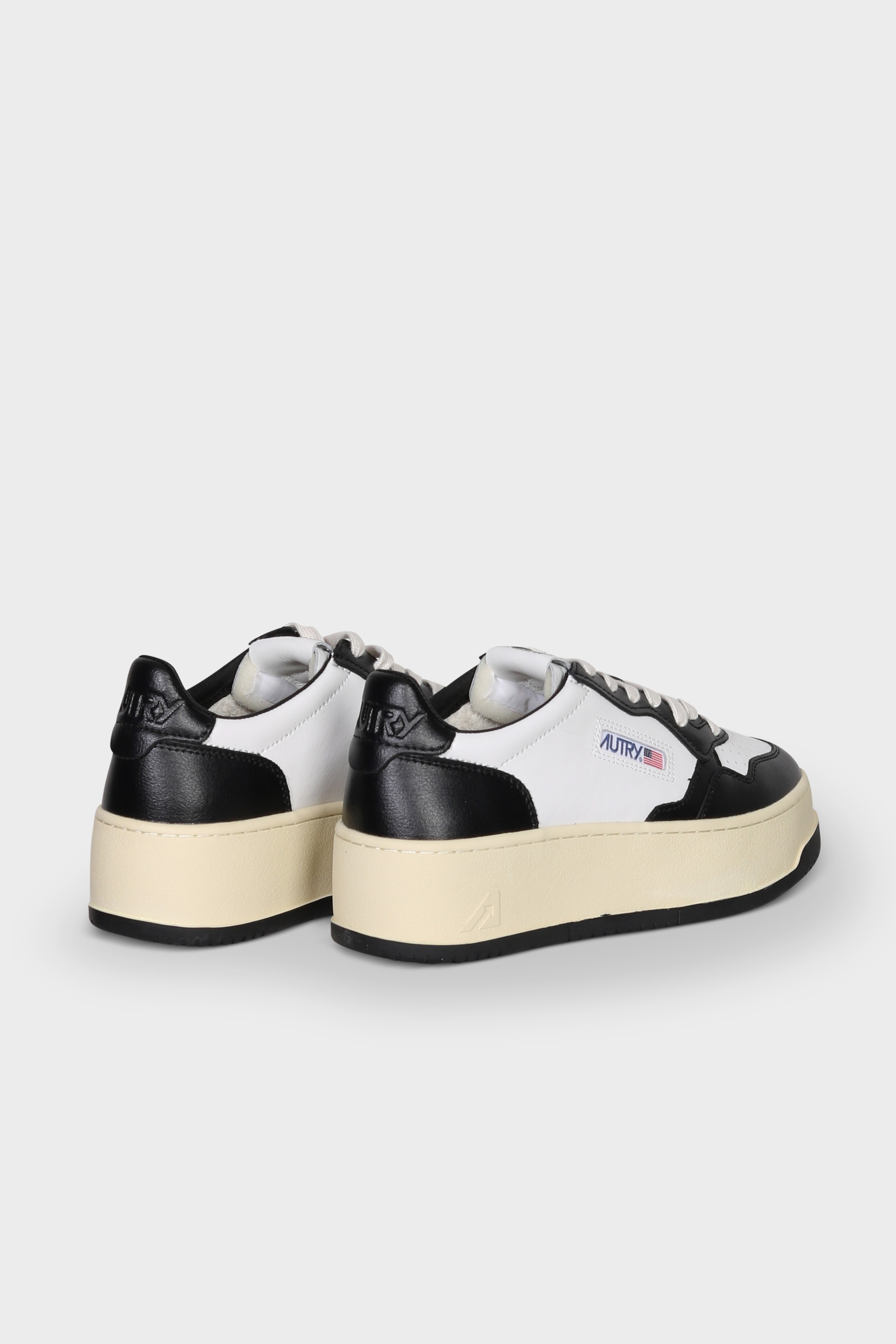 AUTRY ACTION SHOES Low Platform Sneaker White/Black 41