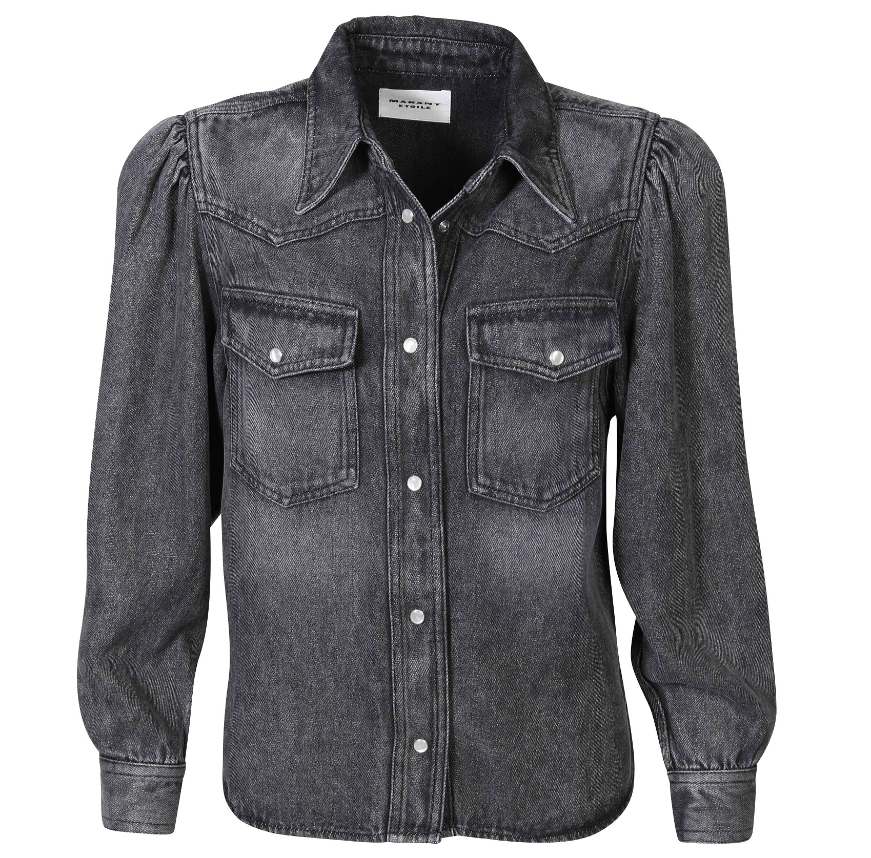 ISABEL MARANT ÉTOILE Tahisse Shirt in Grey FR36 / DE34