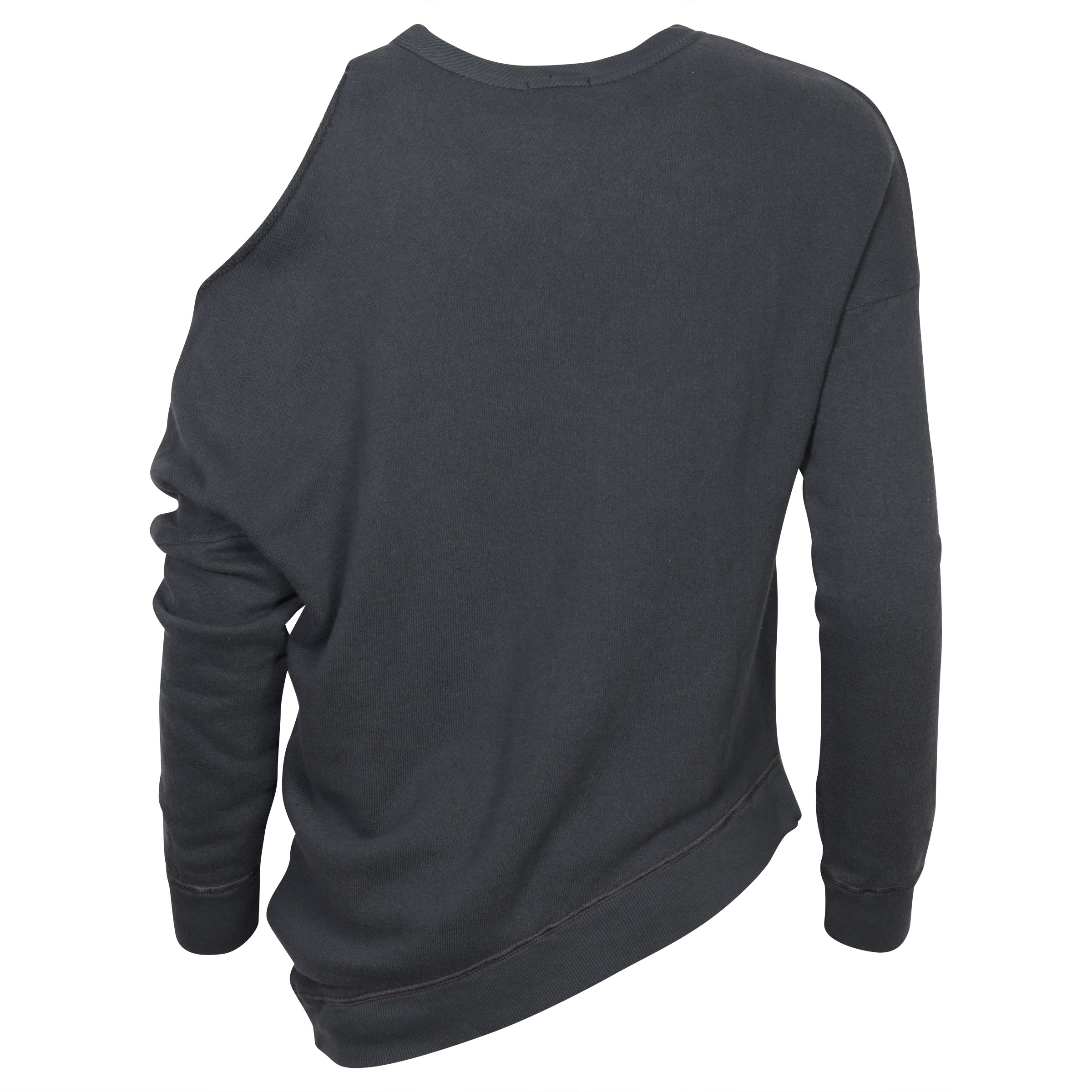 R13 Distorted Sweatshirt Vintage Black