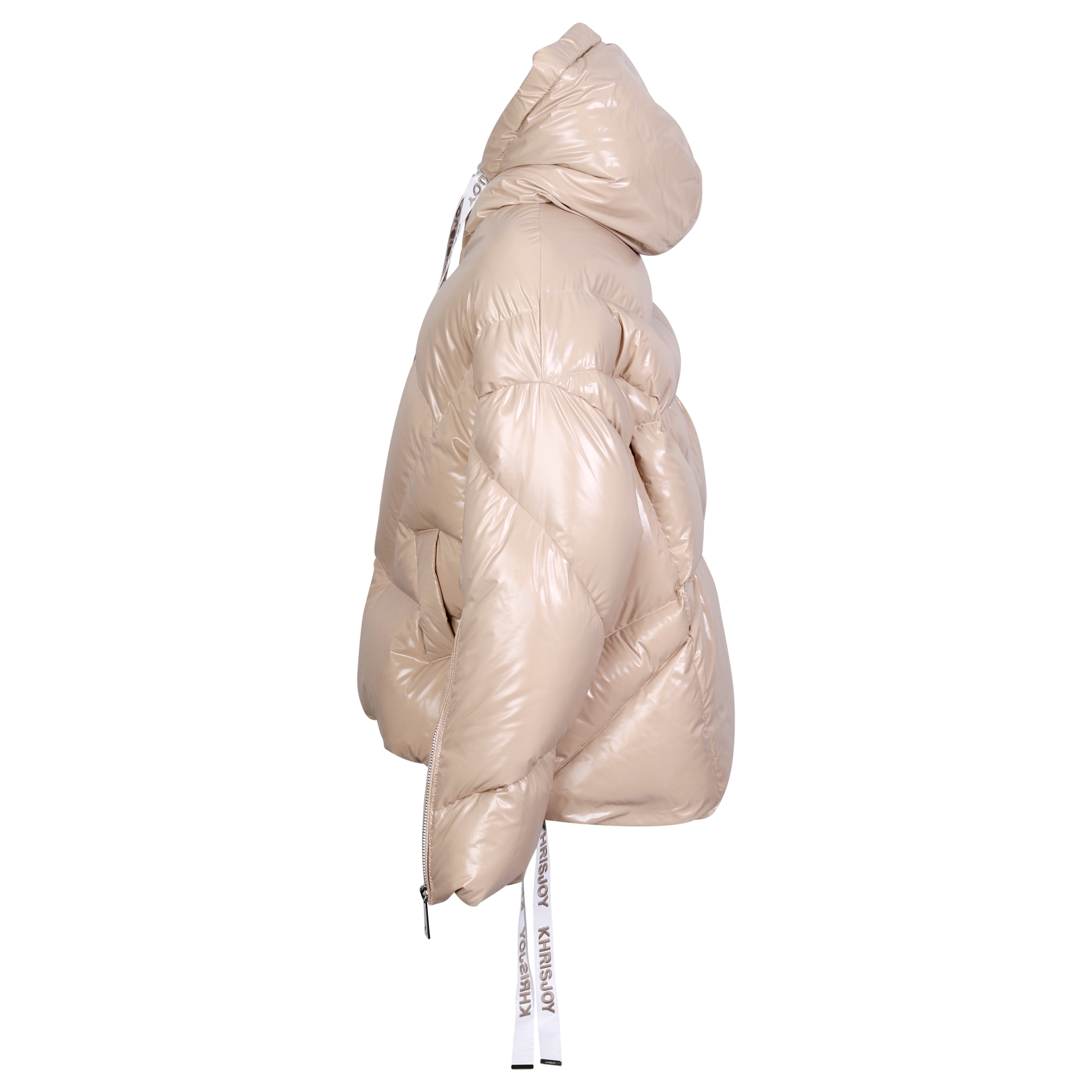 Khrisjoy Iconic Puffer Jacket Shiny Champagne