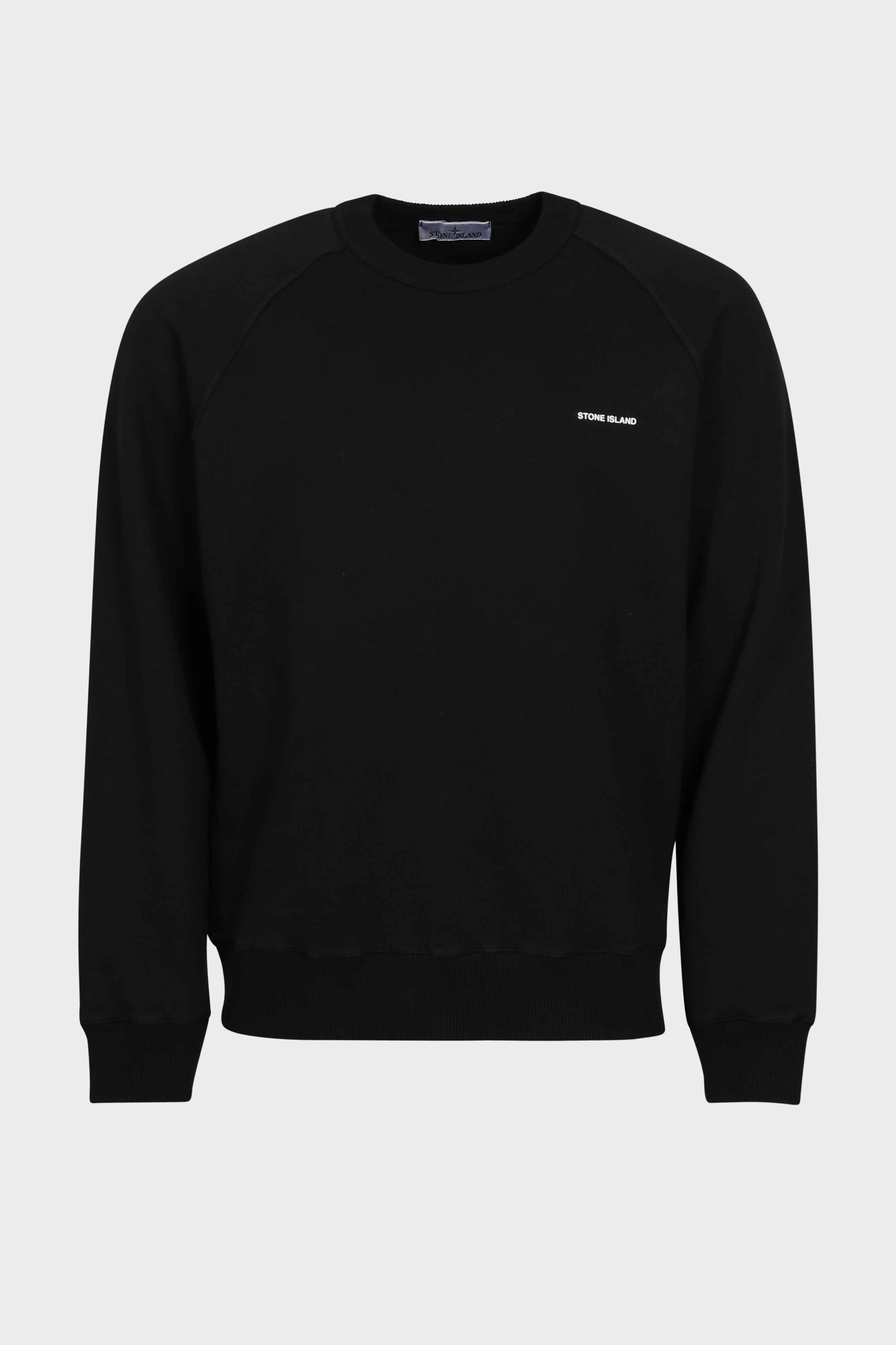 STONE ISLAND Stamp Sweatshirt in Black