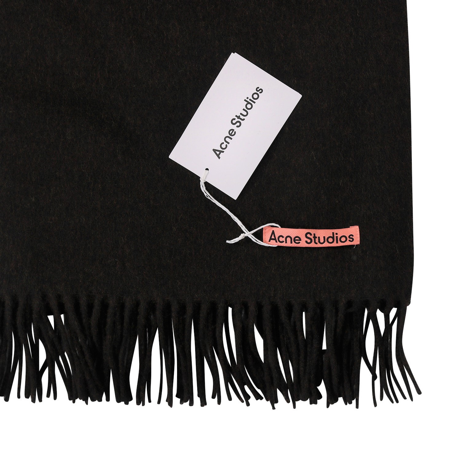 Acne Studios Canada Scarf in Darkbrown Melange
