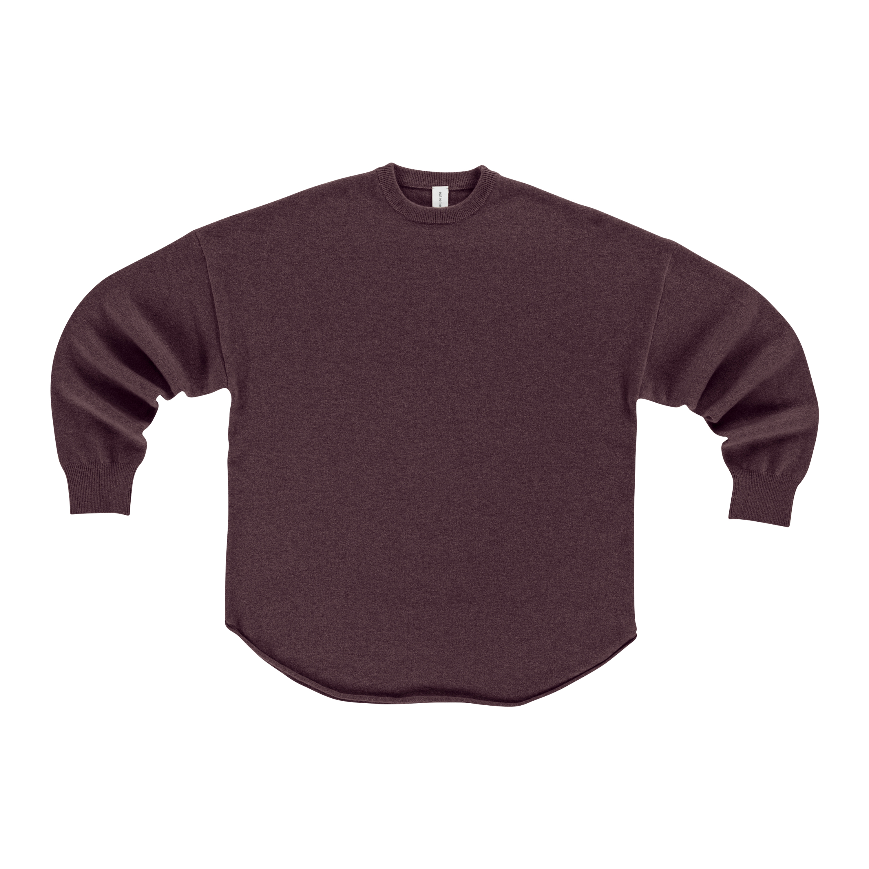Extreme Cashmere Sweater N°53 Crew Hop in Plum