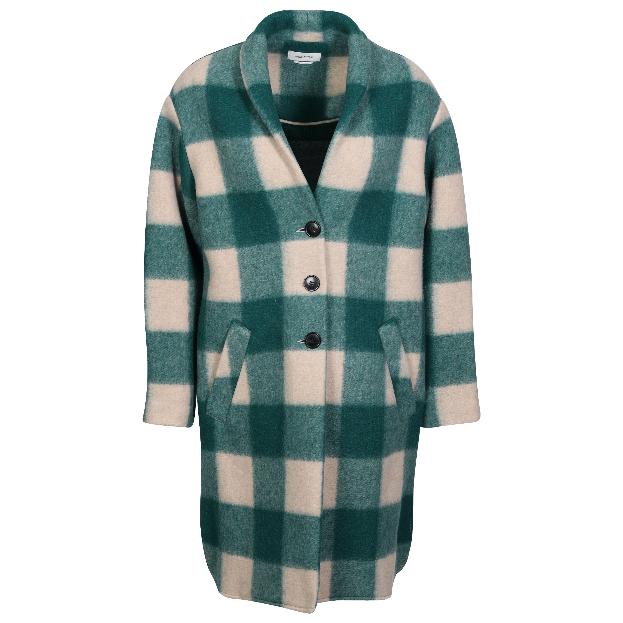 Isabel Marant Étoile Check Coat Gabriel Green