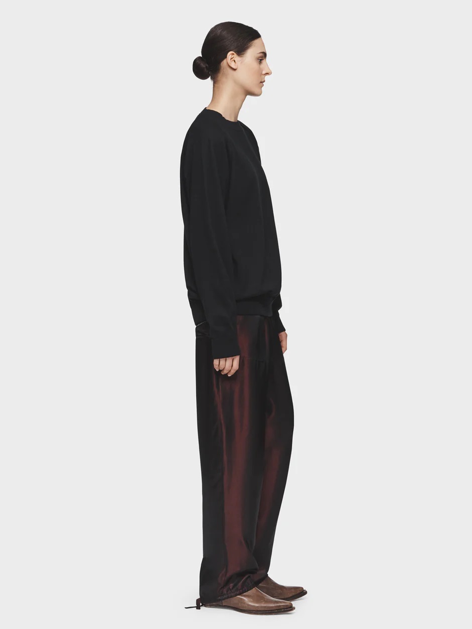 6397 Knit Pullover in Black S