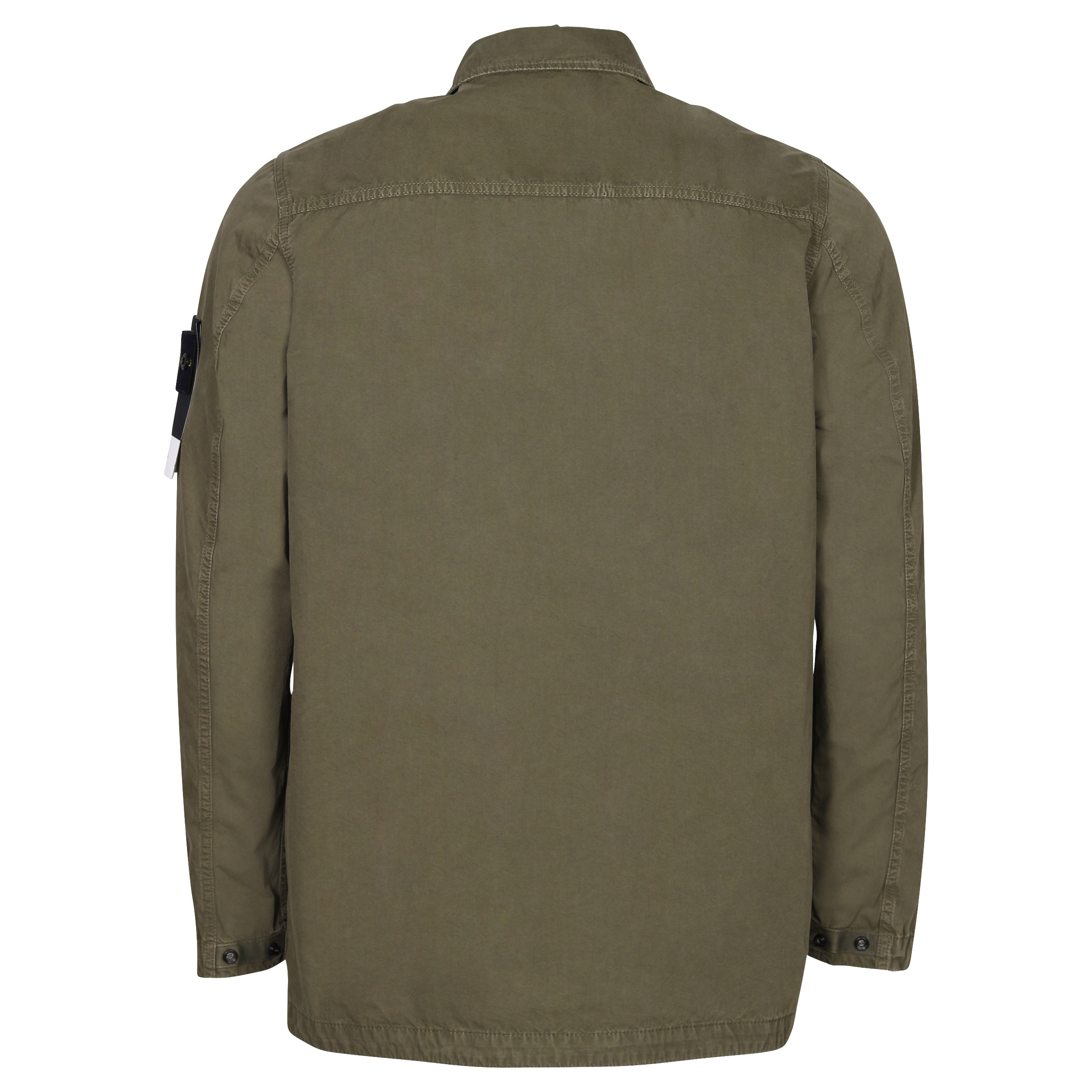 Stone Island Cotton Field Jacket Washed Olive