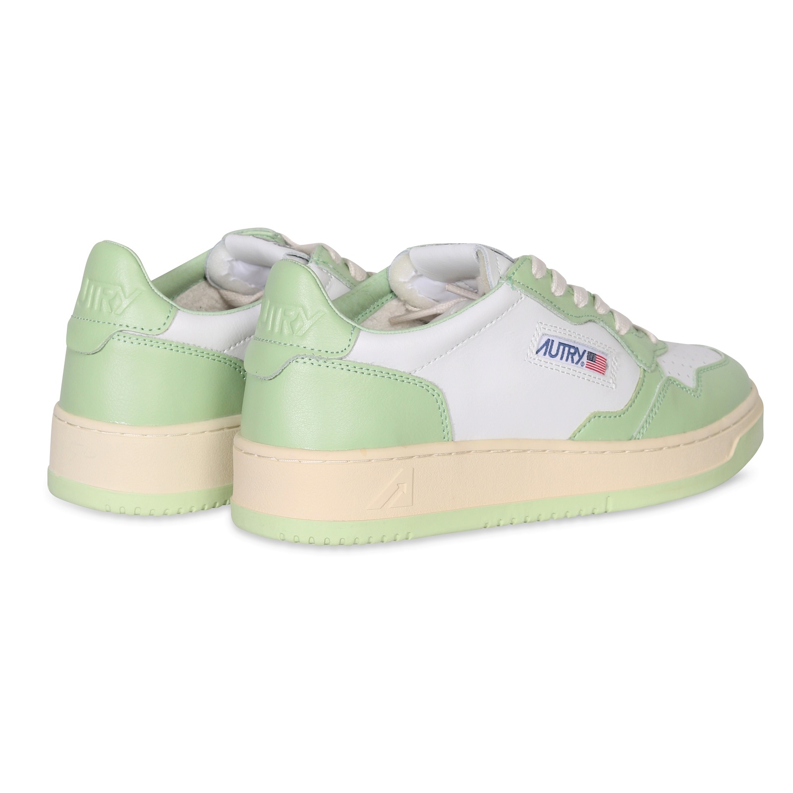AUTRY ACTION SHOES Low Sneaker White/Nile Green 35