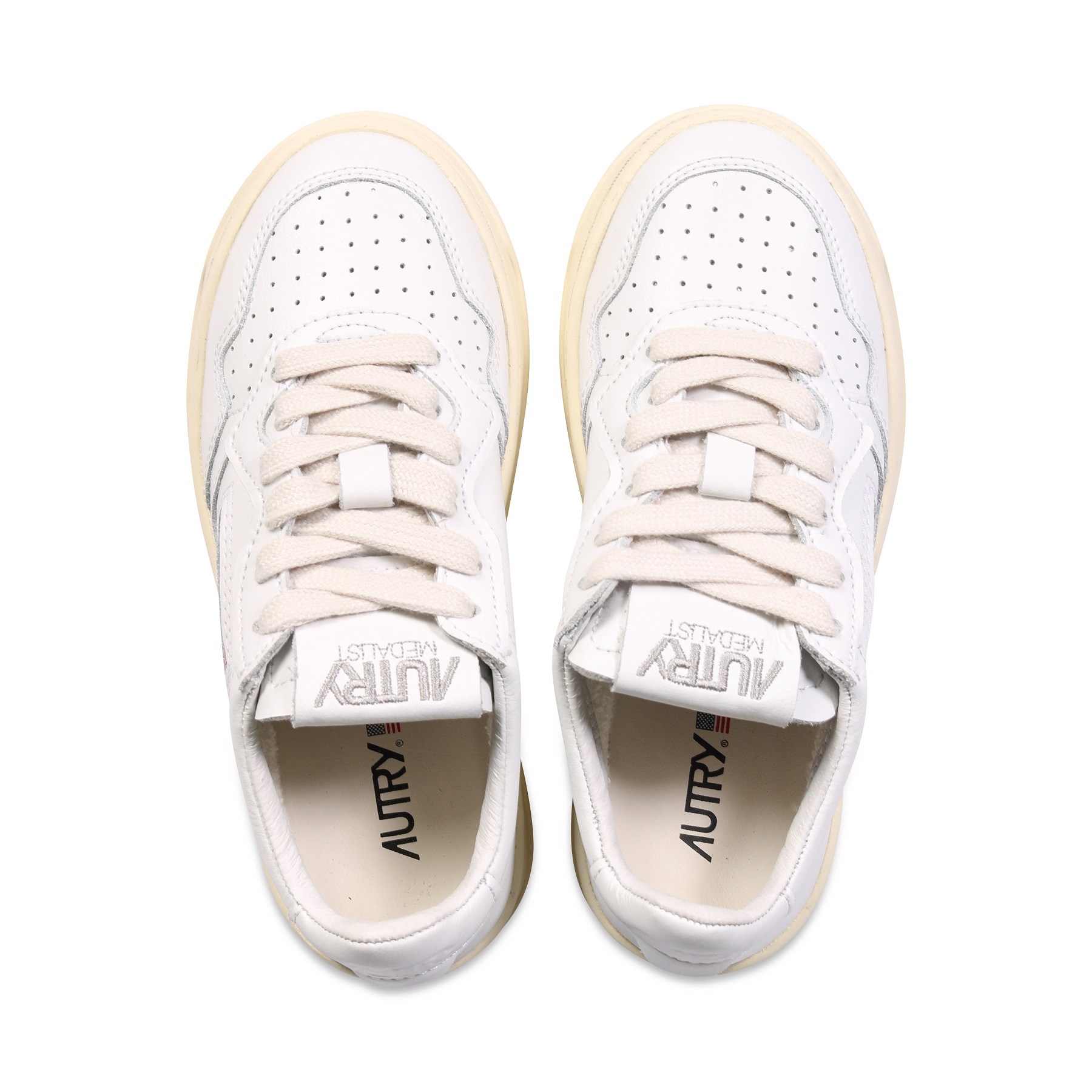 -Kids- Autry Action Shoes Low Sneaker in White