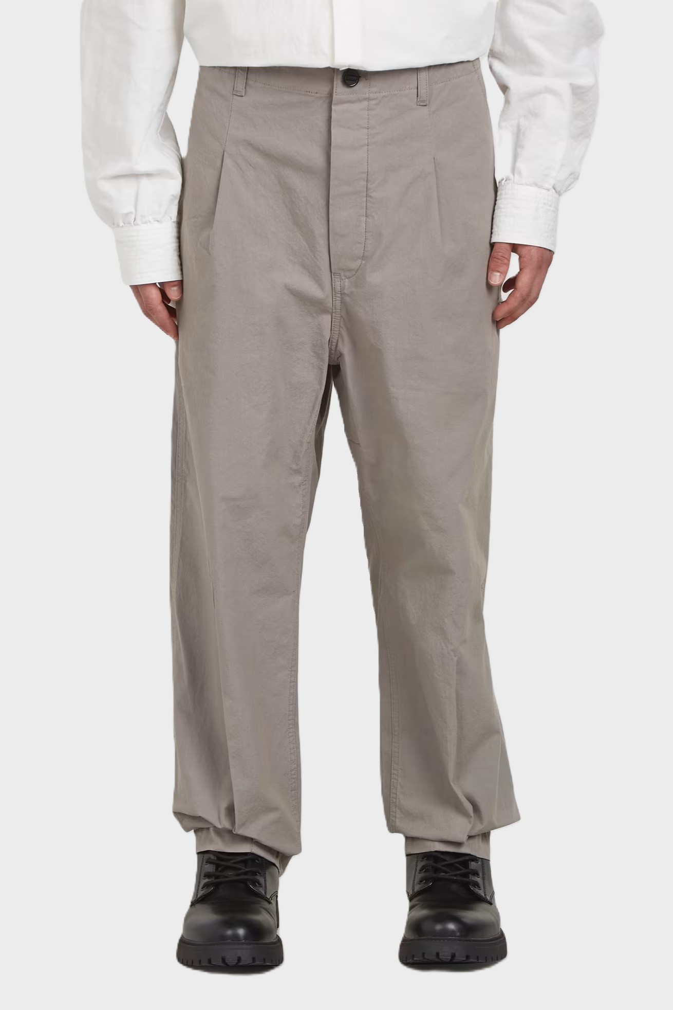 APPLIED ART FORMS Japanese Cargo Pant in Light Charcoal
