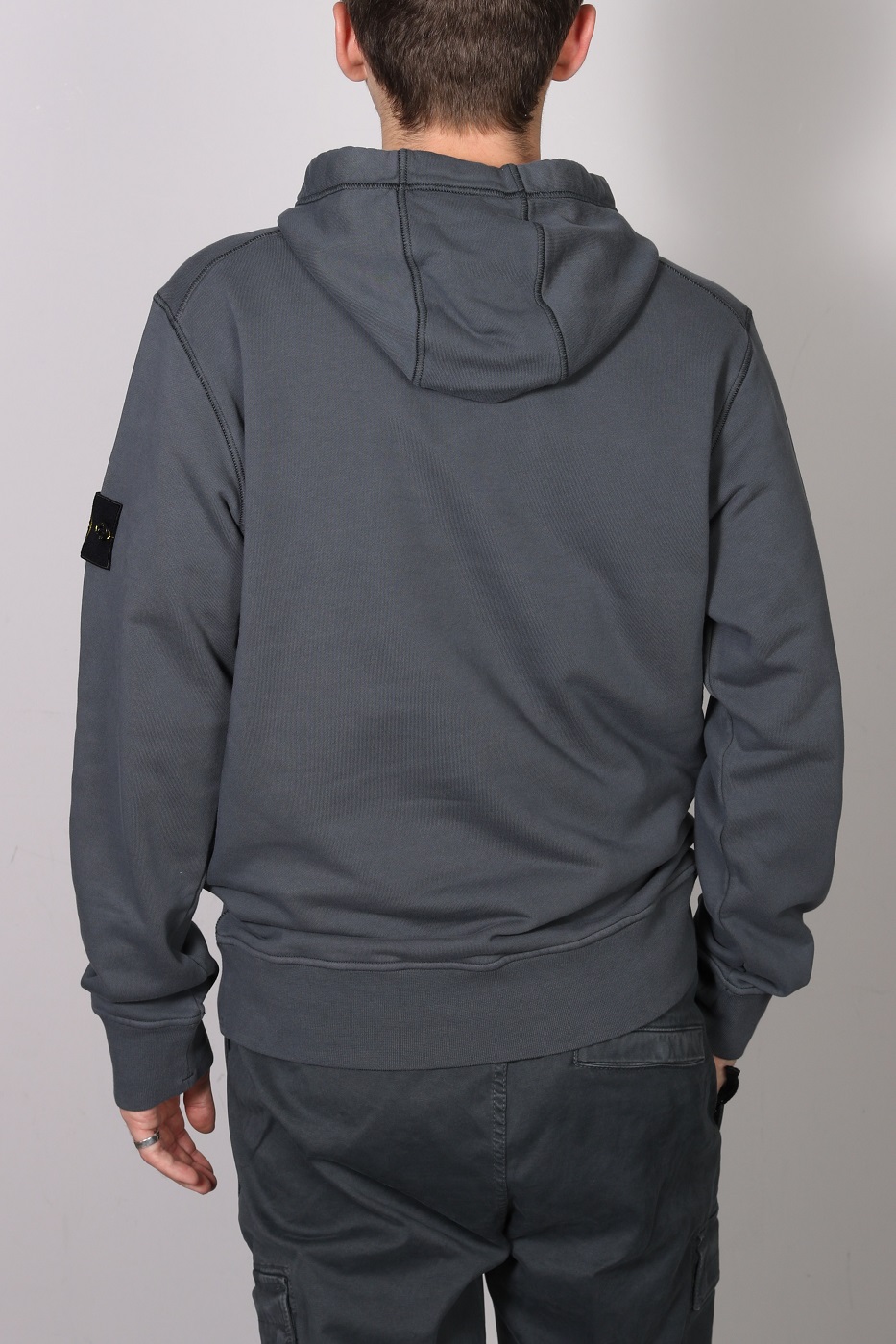 STONE ISLAND Sweat Hoodie in Dark Grey 2XL