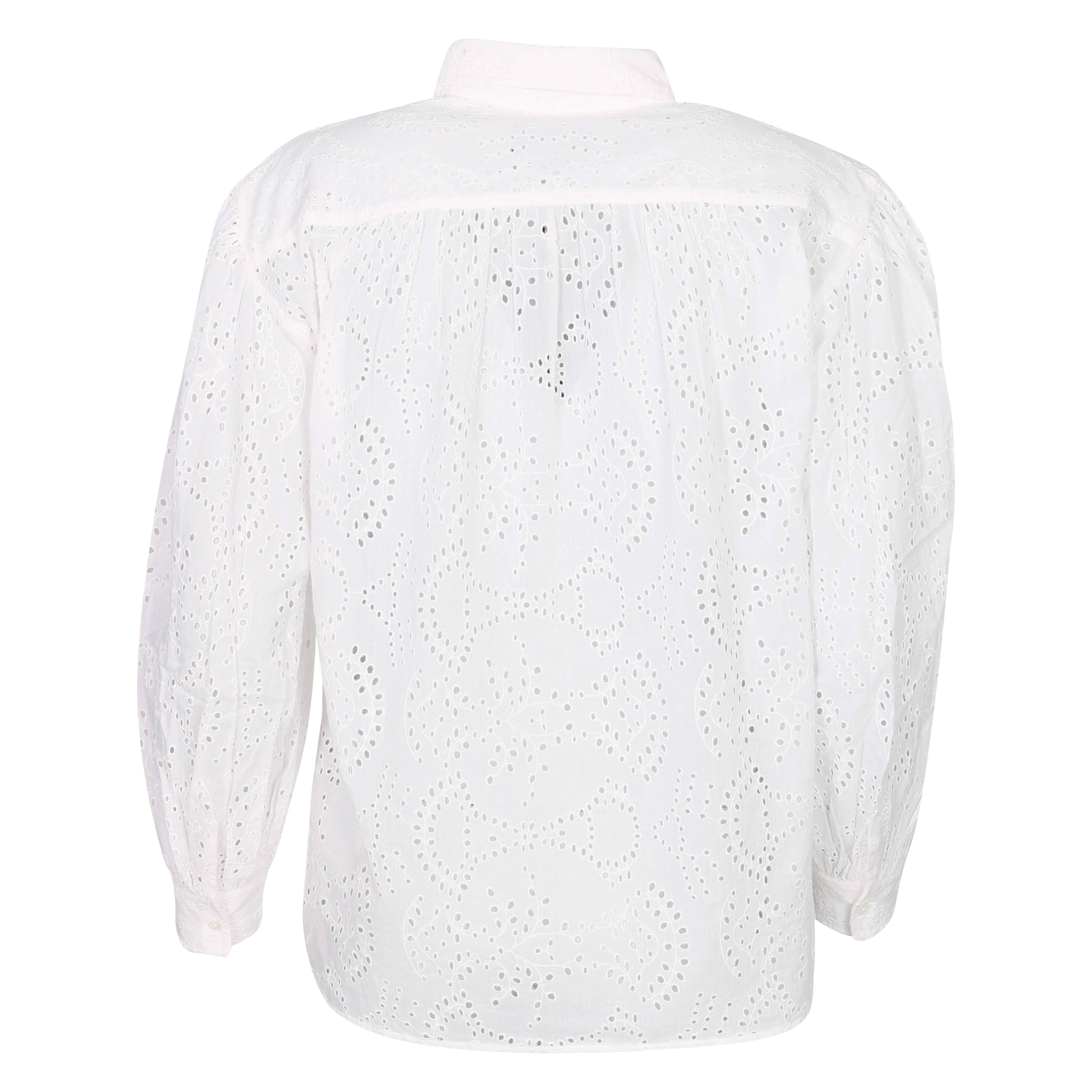Nili Lotan Blouse Andree Shirt in Ivory L