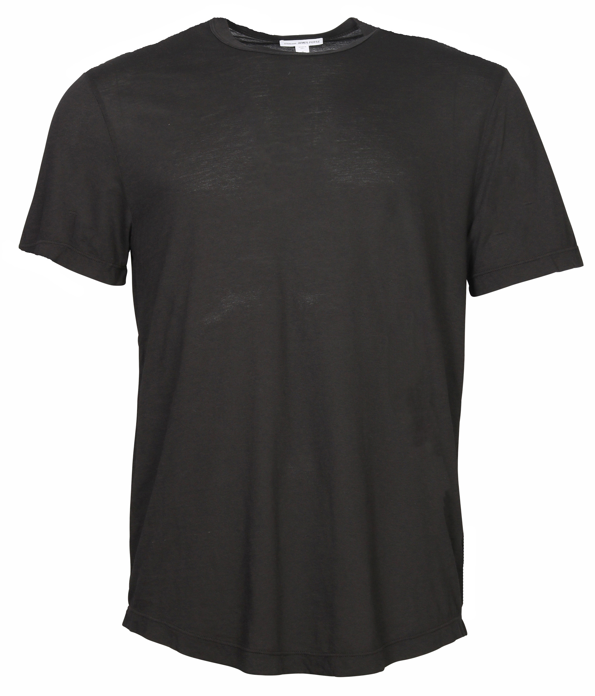 James Perse Clear Jersey Crew Neck Black