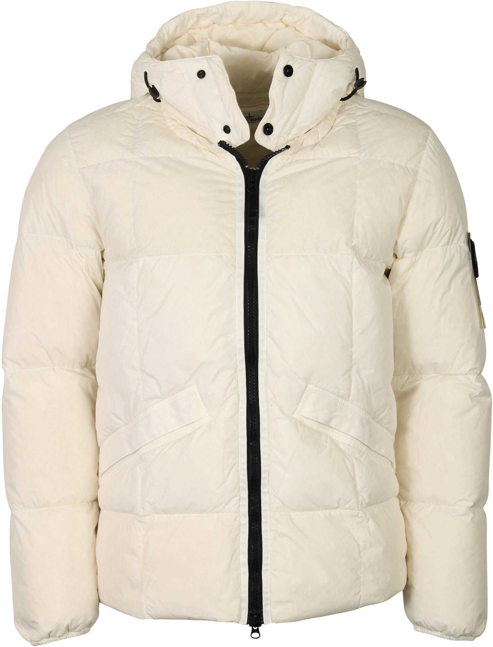 Stone Island Down Jacket Offwhite