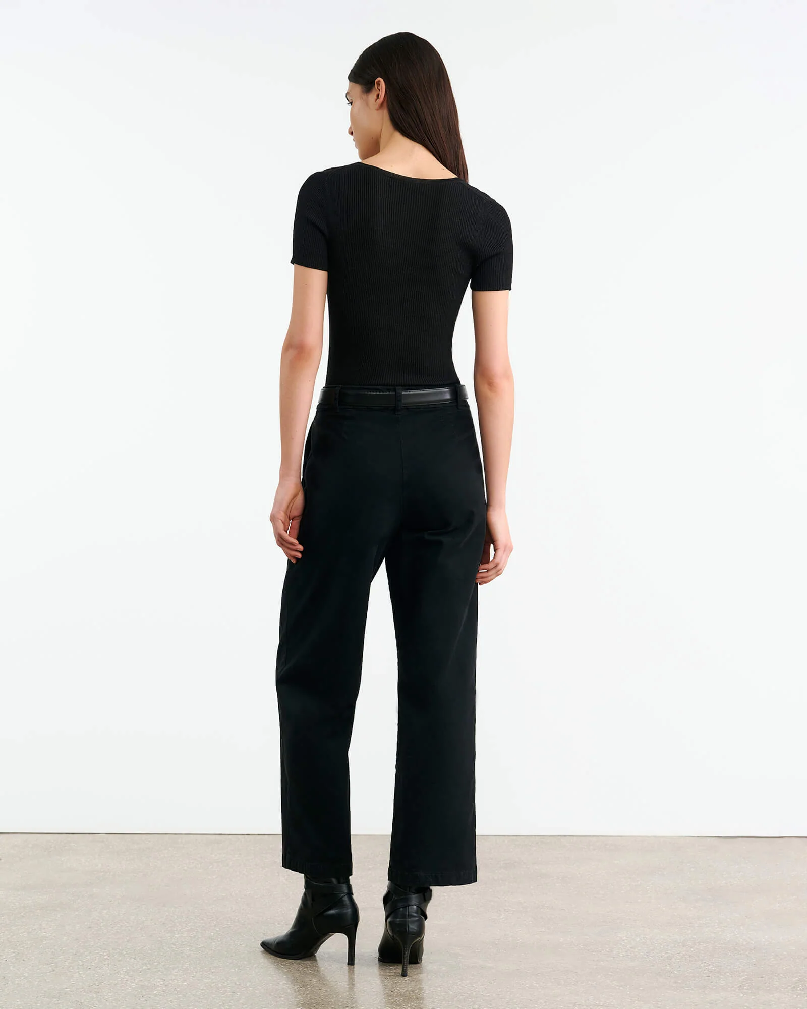 NILI LOTAN Nohan Pant in Jet Black NILI LOTAN Nohan Pant in Jet Black